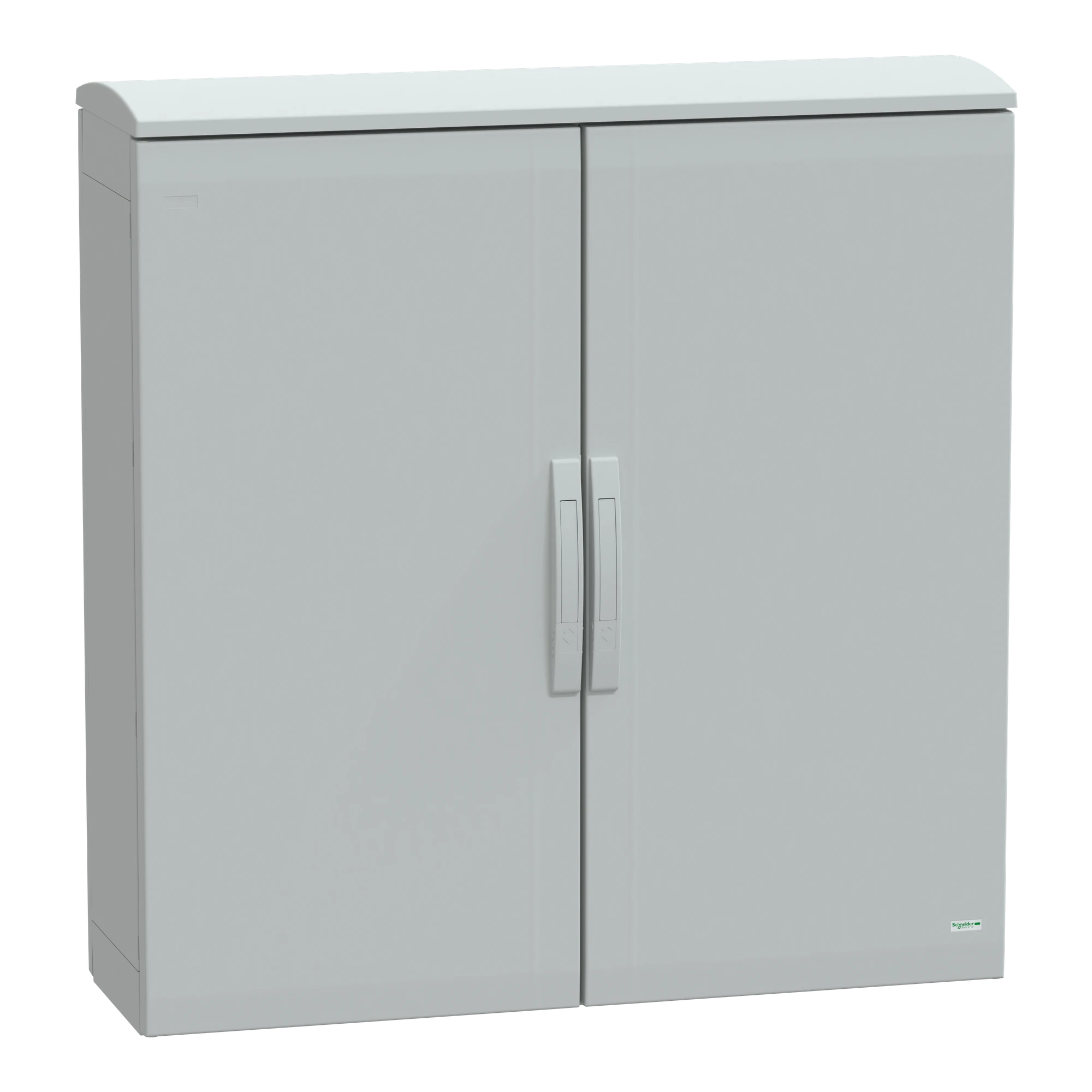 Schneider Electric NSYPLAT10103G Polyester enclosure floor-standing with open PLAT on top with cover 1000x1000x320 IP44 (img_001)