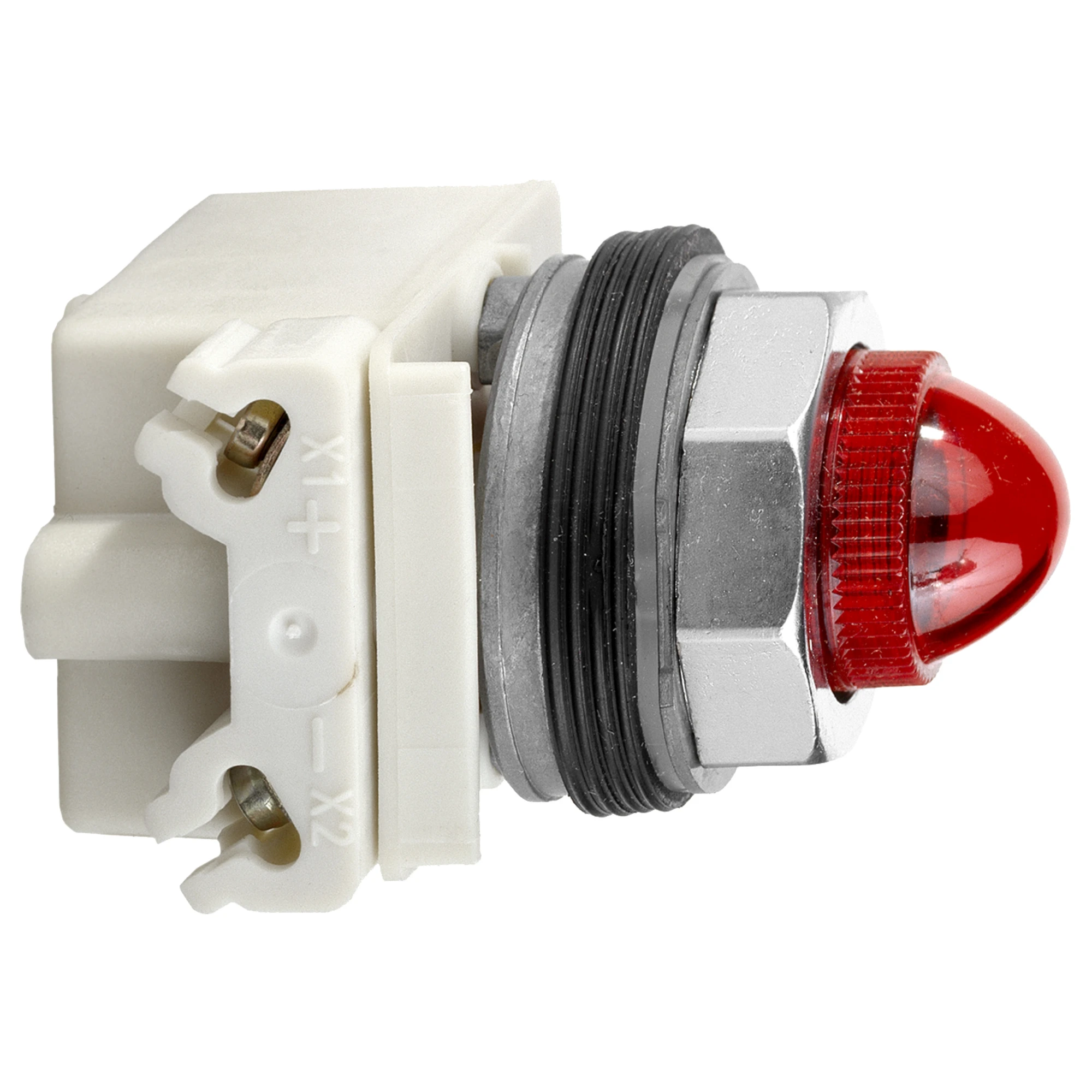 Schneider Electric 9001KP38R9 Indicator light Ø 30, red, with incandescent lamp BA 9s, 120V AC/DC, IP66 (img_001) Schneider Electric 9001KP38R9 Indicator light Ø 30, red, with incandescent lamp BA 9s, 120V AC/DC, IP66 (img_001)