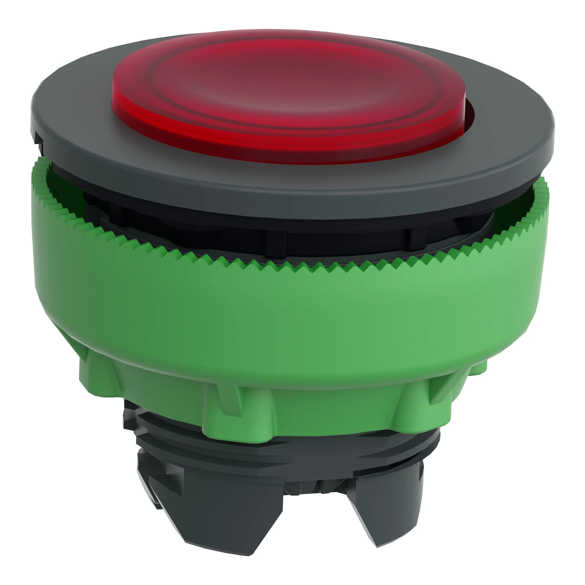 Schneider Electric ZB5FH43 Illuminated Push Button, Front Element, Harmony XB5F, Plastic, 30mm, Red, Projecting, Unlabeled, Latching (img_004) Schneider Electric ZB5FH43 Illuminated Push Button, Front Element, Harmony XB5F, Plastic, 30mm, Red, Projecting, Unlabeled, Latching (img_004)