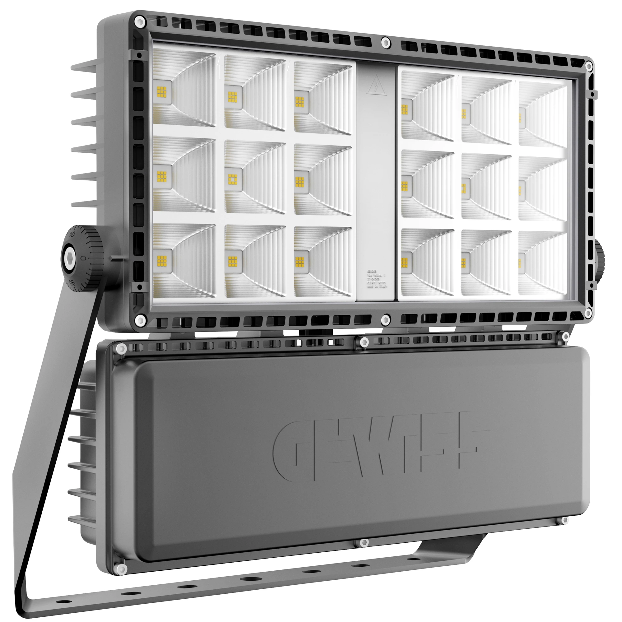 GEWISS GWP2274LS SMART [PRO] 2.0 - 2 MODULES - DIMMABLE 1-10 V - CIRCULAR C2 - 4000K (CRI 70) - IP66 - PROTECTION CLASS I (img_001)