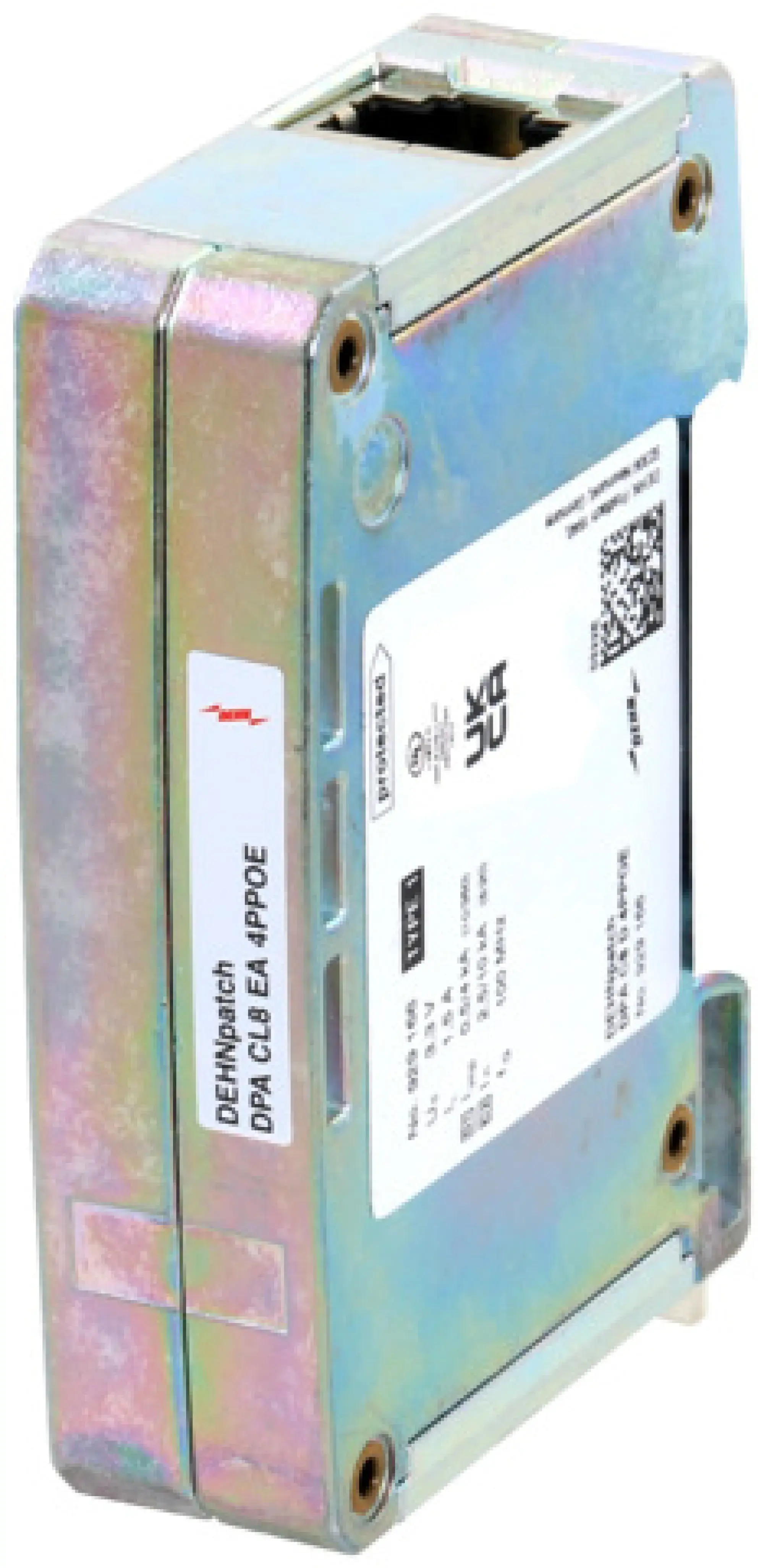 Dehn 929166 DEHNpatch lightning current arrester up to 1 Gbit with RJ45 sockets (img_001) Dehn 929166 DEHNpatch lightning current arrester up to 1 Gbit with RJ45 sockets (img_001)