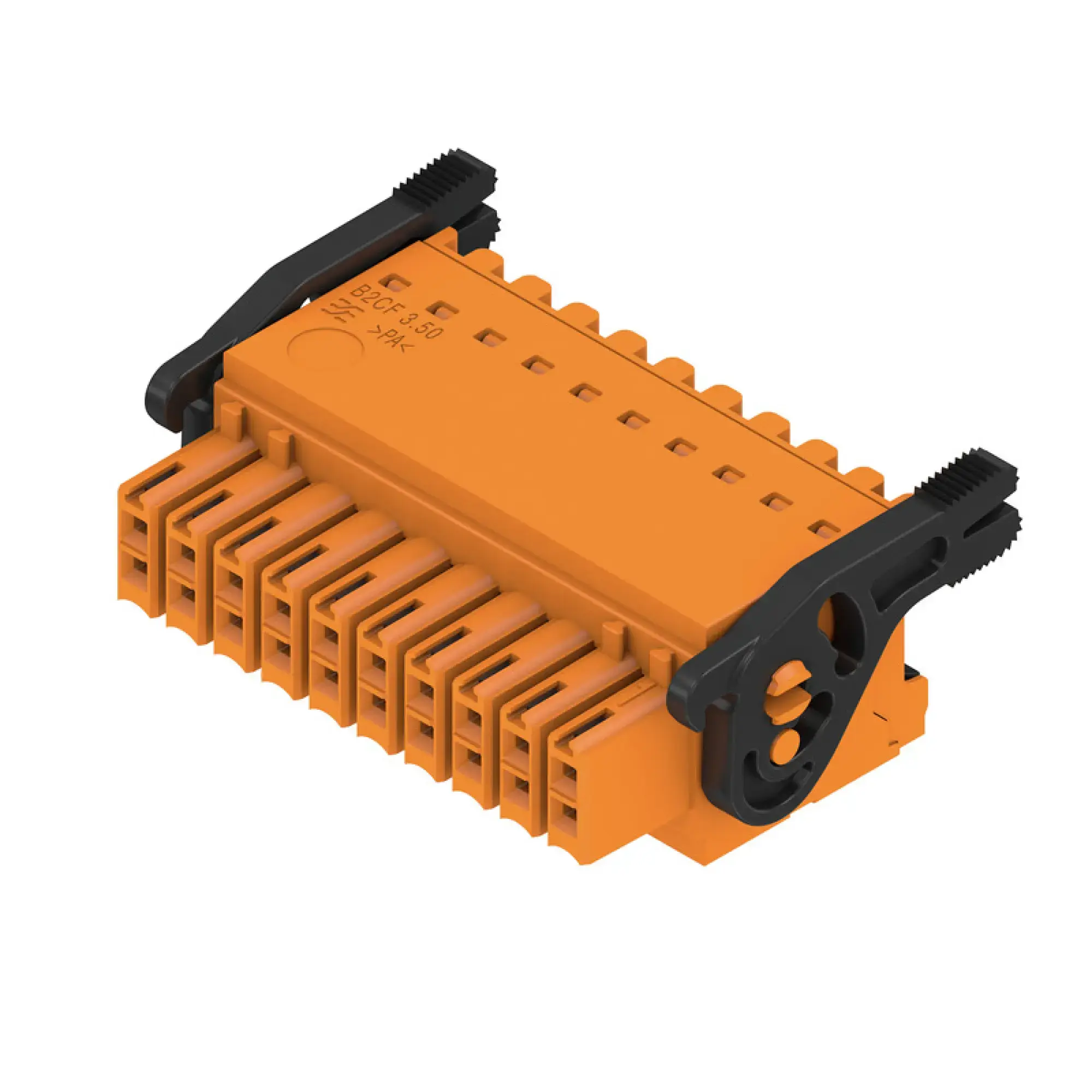 Weidmüller 1278120000 PCB connector (wire connection), 160 V, 13.4 A, Pitch in mm: 3.50, 1.5 mm², Number of poles: 20, PUSH IN with actuator, Box (img_001)