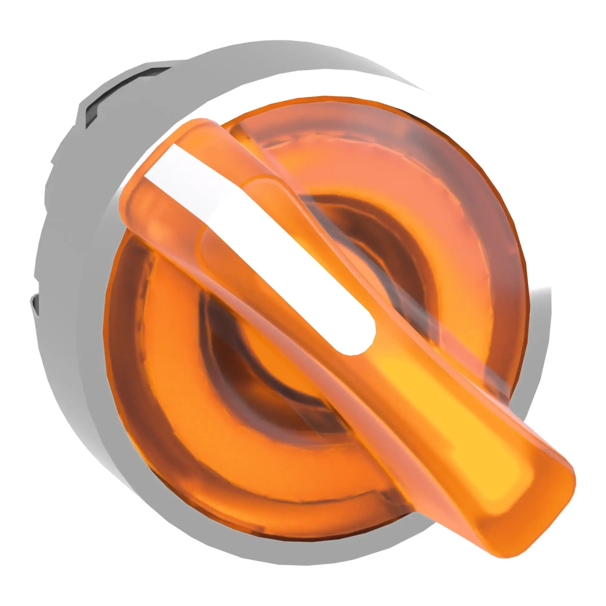 Schneider Electric ZB4BK1253 Illuminated selector switch, front element, Harmony XB4, metal, 22mm, orange, for universal LED, 2 positions, latching (img_010) Schneider Electric ZB4BK1253 Illuminated selector switch, front element, Harmony XB4, metal, 22mm, orange, for universal LED, 2 positions, latching (img_010)