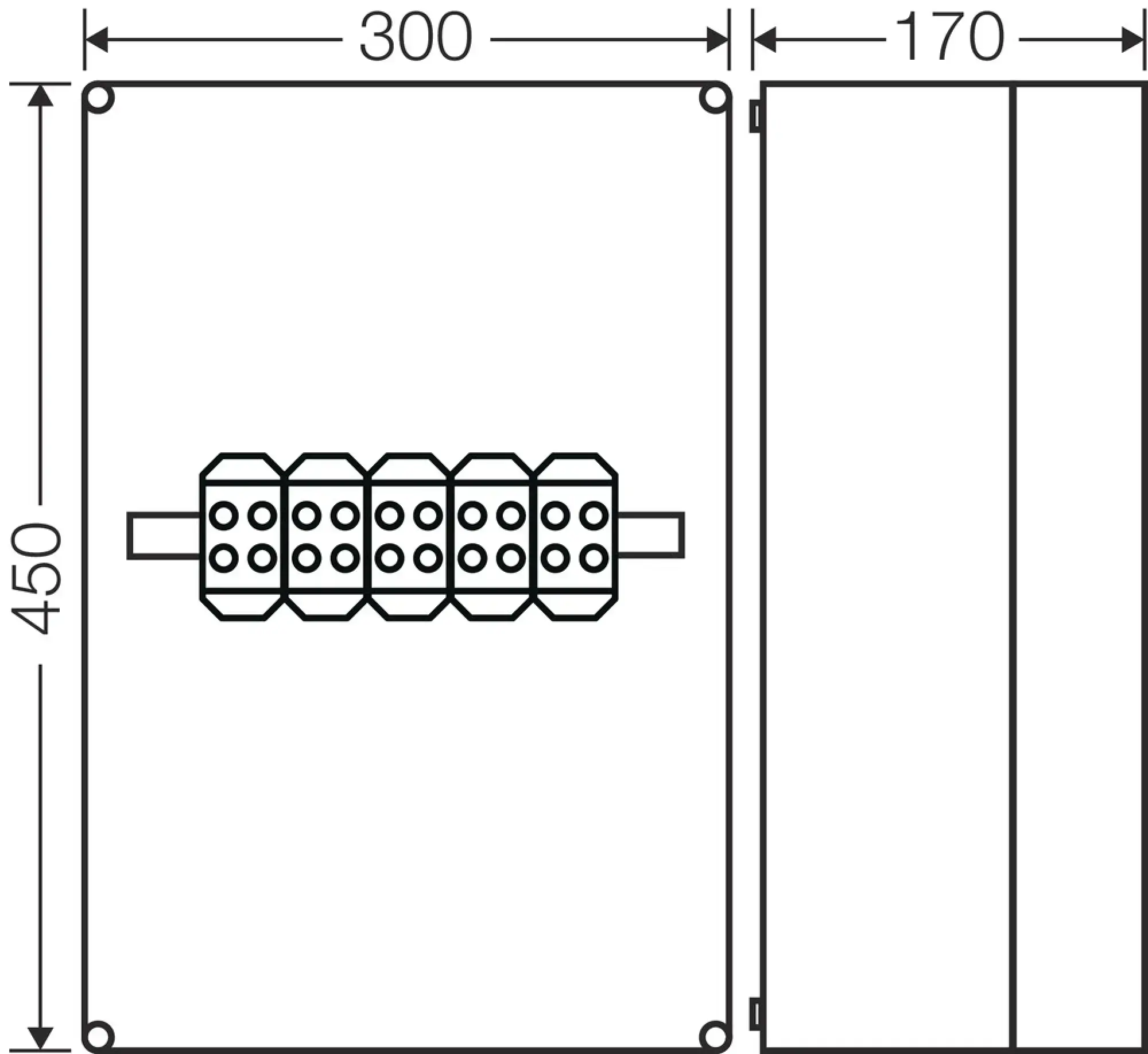 Hensel 60001034 Kabelabzweigkasten 6-95 qmm 3phasig, 5pol. Klemme K 9951 (img_004) Hensel 60001034 Kabelabzweigkasten 6-95 qmm 3phasig, 5pol. Klemme K 9951 (img_004)