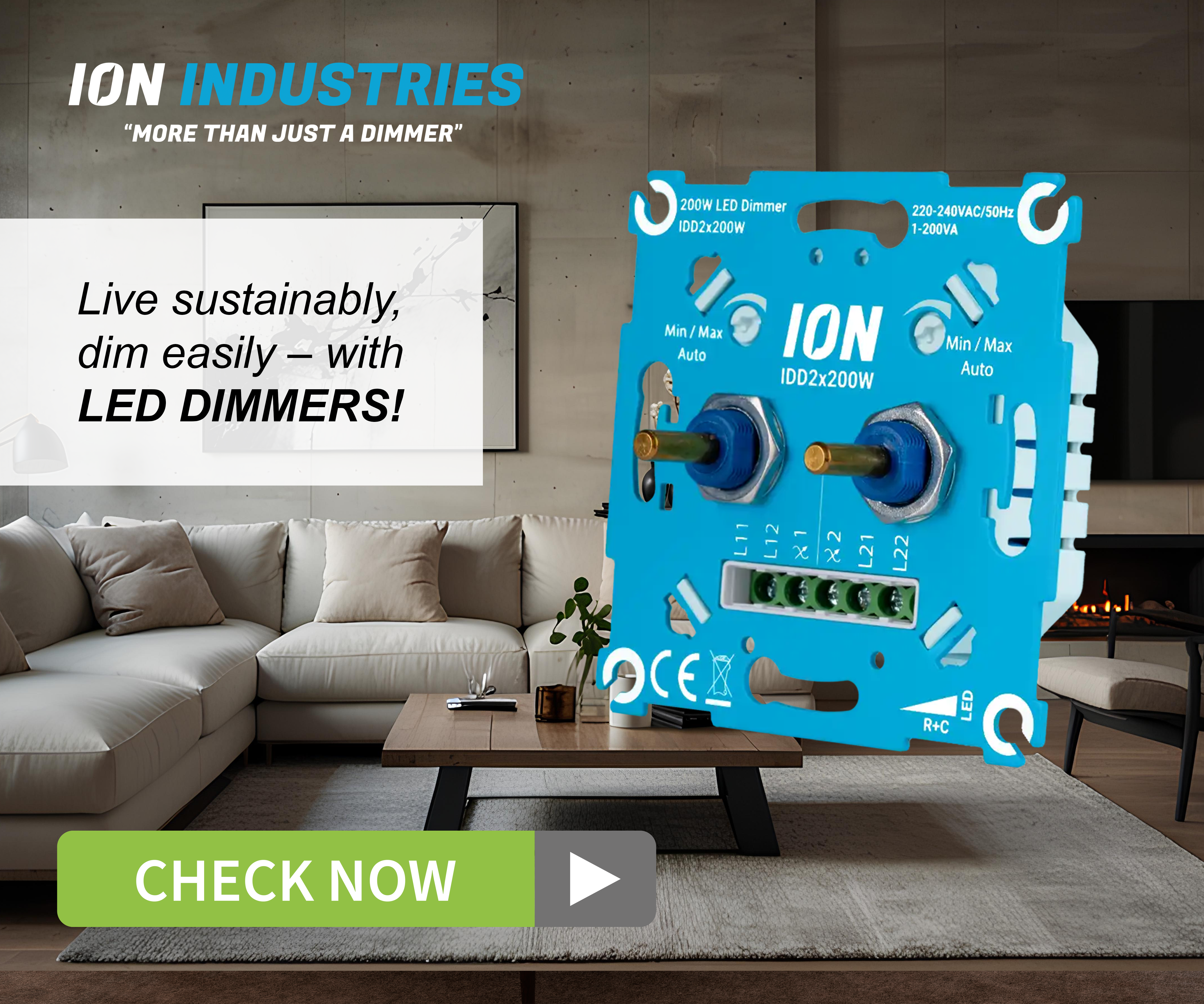 ION INDUSTREIS LED DIMMER