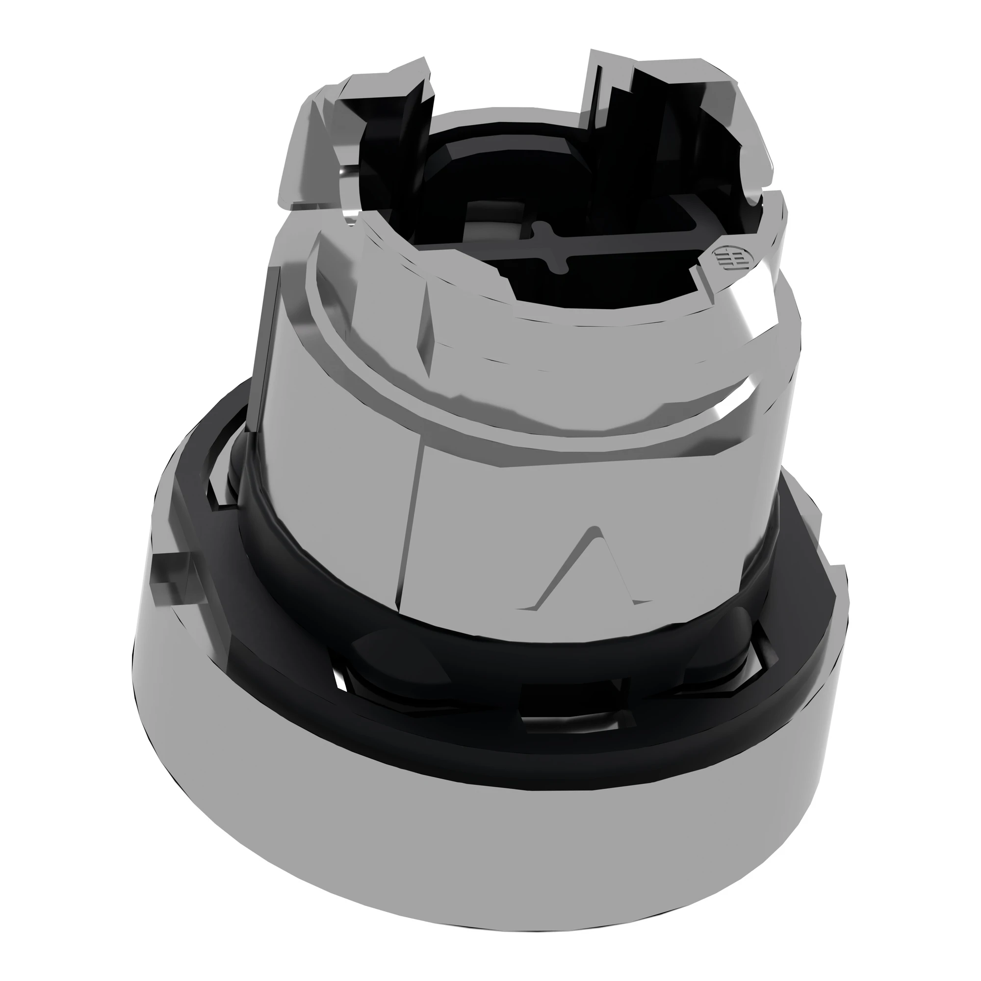Schneider Electric ZB4BH02 Pushbutton, Front Element, Harmony XB4, Metal, 22mm, Black, Unlabeled, Latching (img_007)