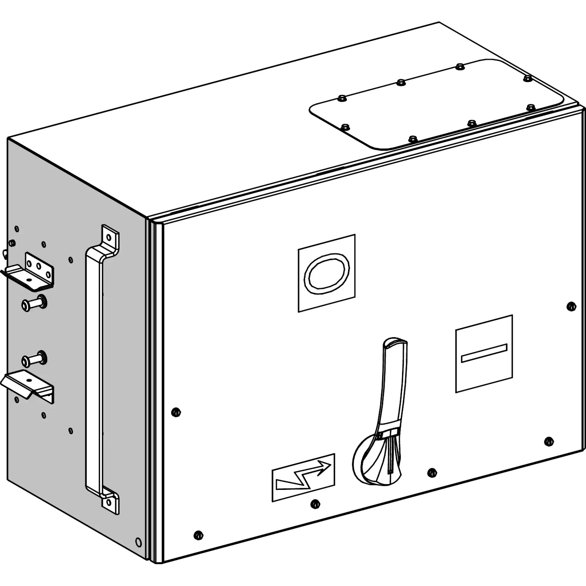 Schneider Electric KTB0630SE4RG KT, Outlet box, 630A, 4p. Disconnect switch for Si.arc chute NH3, right, RAL7035 (img_002) Schneider Electric KTB0630SE4RG KT, Outlet box, 630A, 4p. Disconnect switch for Si.arc chute NH3, right, RAL7035 (img_002)
