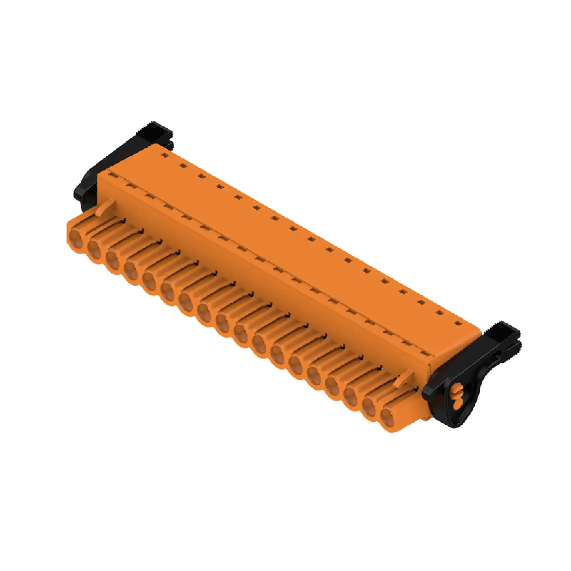 Weidmüller 1016520000 PCB connector (wire connection), 320 V, 23 A, Pitch in mm: 5.00, 3.31 mm², Number of poles: 18, PUSH IN with actuator, Box (img_001)