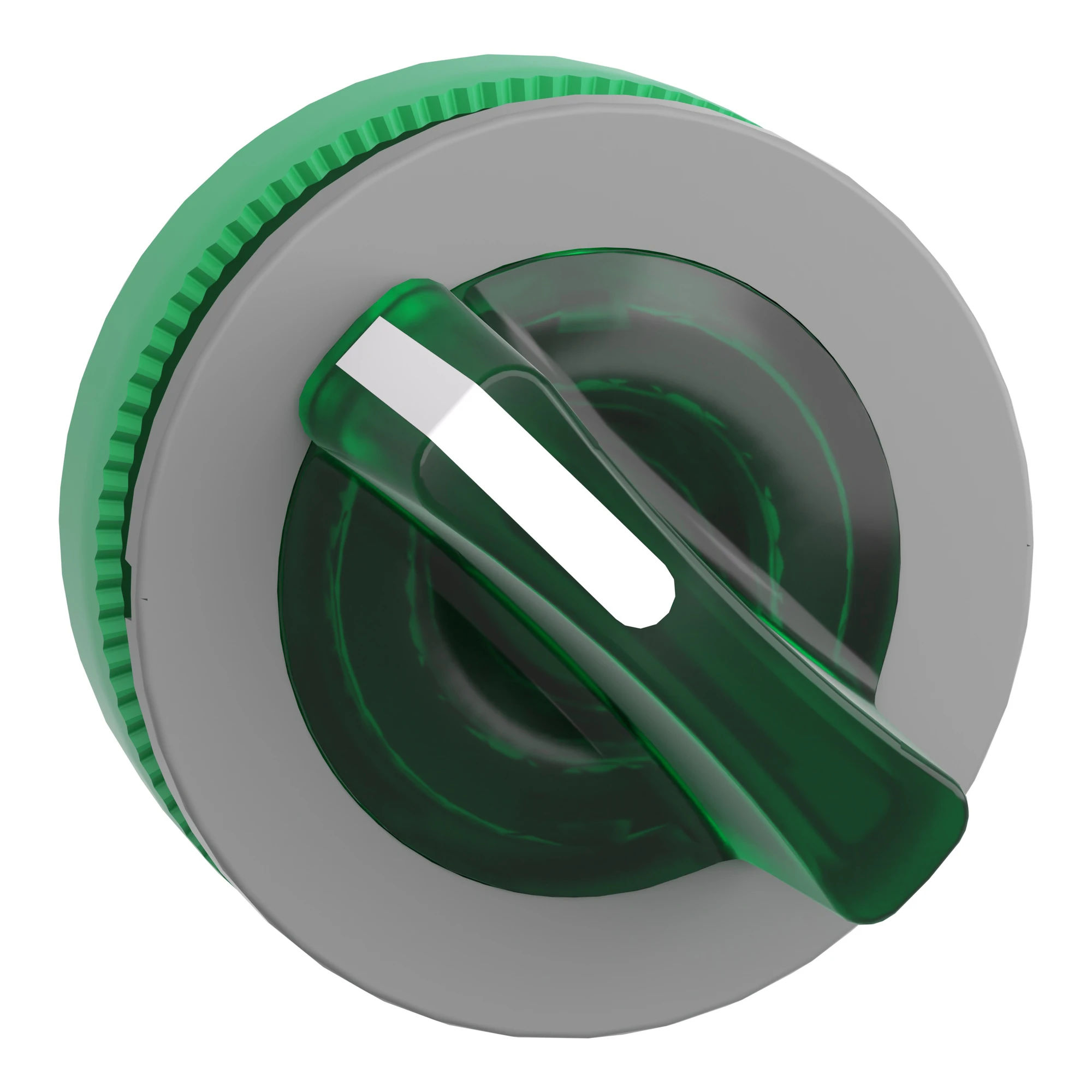 Schneider Electric ZB5FK1233C0 Illuminated selector switch, front element, Harmony XB5F, plastic, 30mm, green, for universal LED, 2 positions, latching (img_001) Schneider Electric ZB5FK1233C0 Illuminated selector switch, front element, Harmony XB5F, plastic, 30mm, green, for universal LED, 2 positions, latching (img_001)