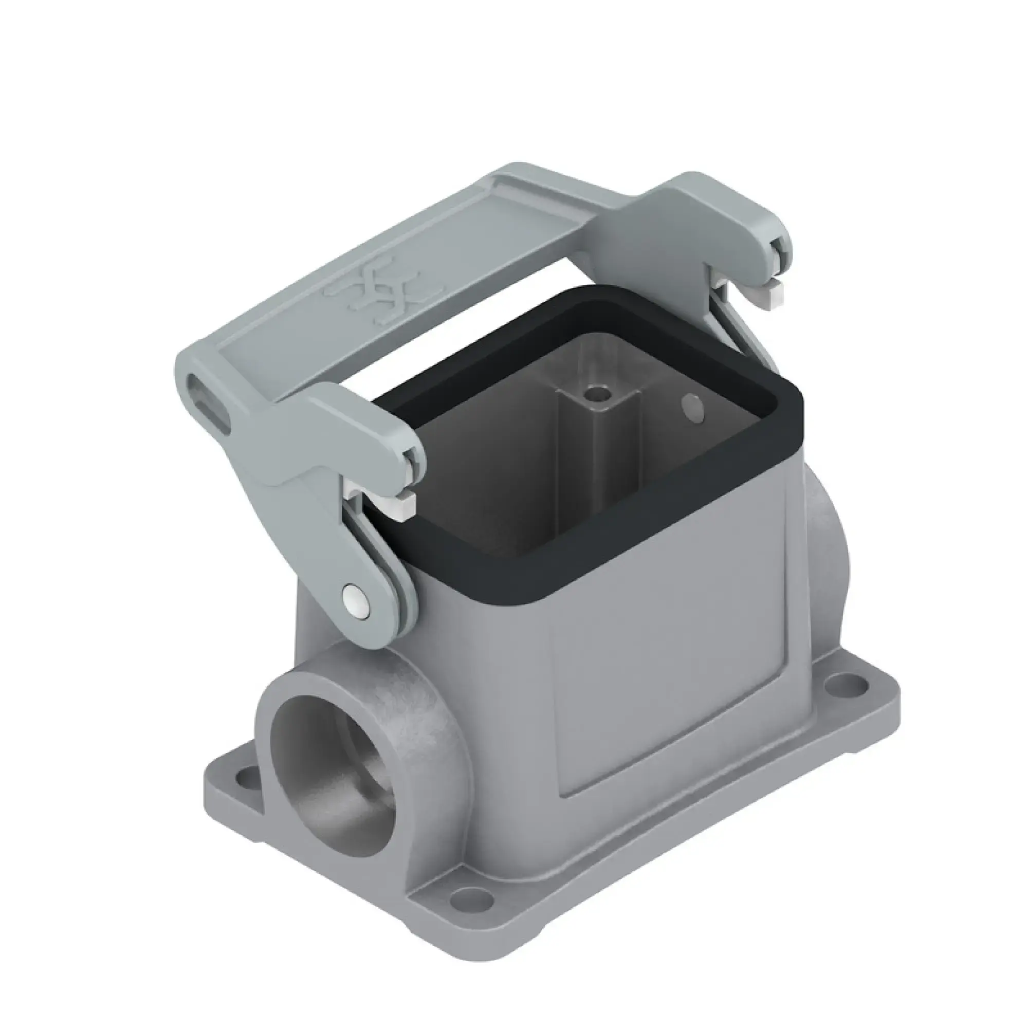 Weidmüller 2560710000 Housing (industry plug-in connectors), Base housing, End-locking clamp, lower side, Size: 3, IP65 (in plugged condition) (img_001) Weidmüller 2560710000 Housing (industry plug-in connectors), Base housing, End-locking clamp, lower side, Size: 3, IP65 (in plugged condition) (img_001)