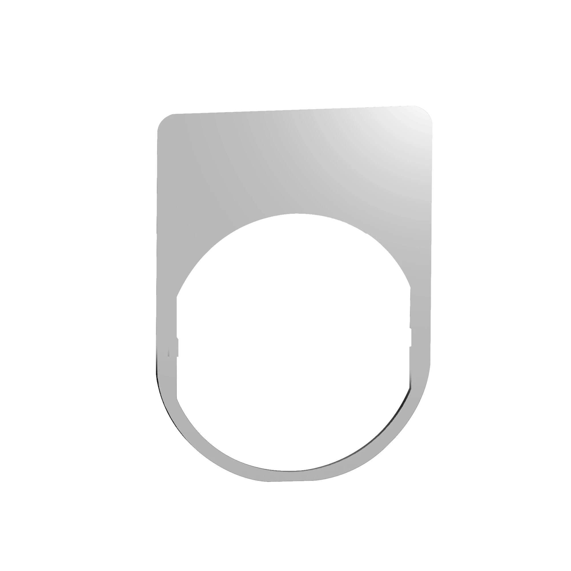 Schneider Electric ZBYM2101 Label holder, metal, for Harmony 22mm, 30x40mm (img_001)