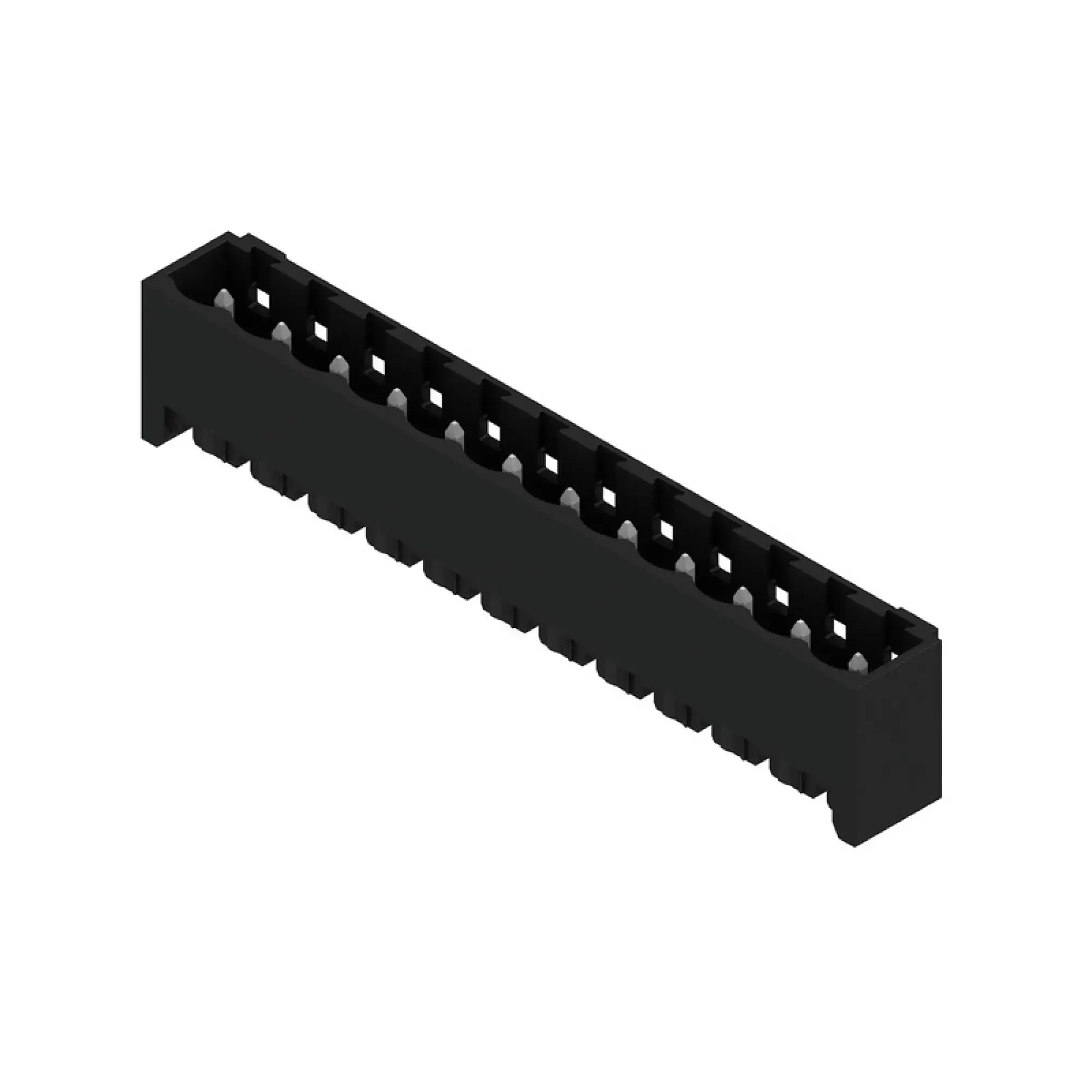 Weidmüller 1776022001 PCB connector (board connection), 320 V, 27.5 A, Pitch in mm: 5.08, Number of poles: 12, THT/THR solder connection, Box (img_001) Weidmüller 1776022001 PCB connector (board connection), 320 V, 27.5 A, Pitch in mm: 5.08, Number of poles: 12, THT/THR solder connection, Box (img_001)