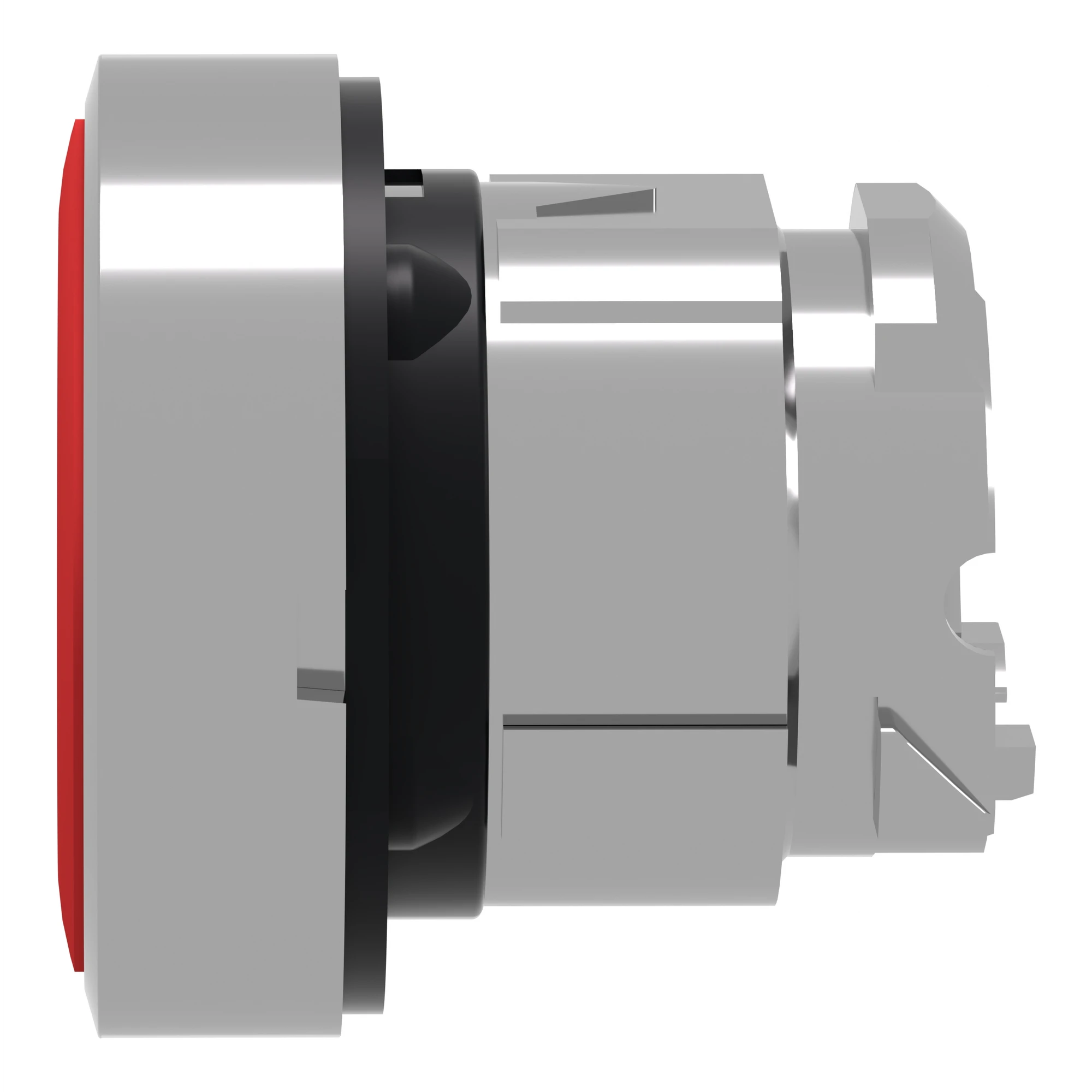 Schneider Electric ZB4BA432 Push Button, Front Element, Harmony XB4, Metal, 22mm, Red, Marked O, Momentary (img_004)