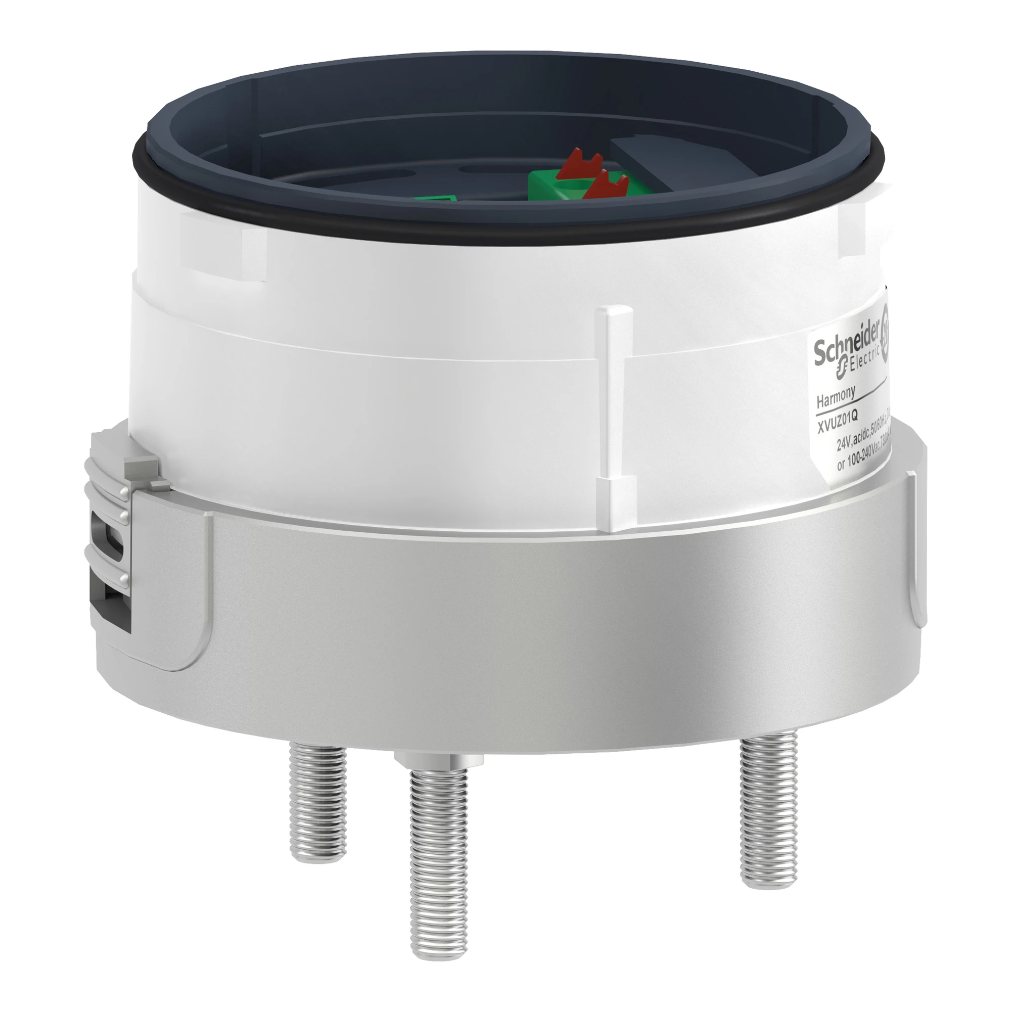 Schneider Electric XVUZ01Q Direct Mounting Plate, Harmony XVU, Modular, 3 x M4, 60mm, Silver, IP65, 24V ACDC, 110-240V AC (img_003) Schneider Electric XVUZ01Q Direct Mounting Plate, Harmony XVU, Modular, 3 x M4, 60mm, Silver, IP65, 24V ACDC, 110-240V AC (img_003)