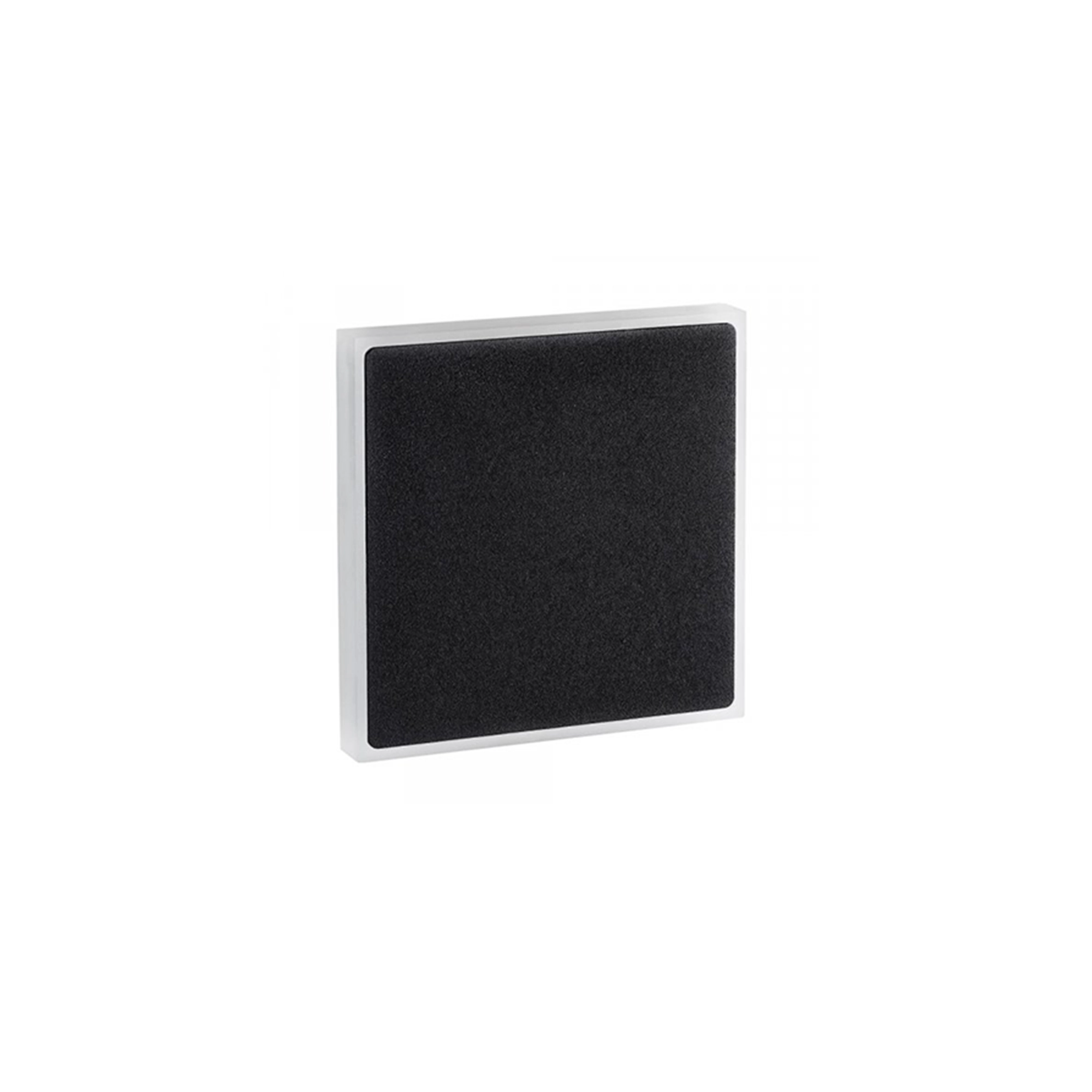 WSU Lights Vierkantaufsatz schwarz 360° für Einbaunachtleuchte - 80x80x9mm