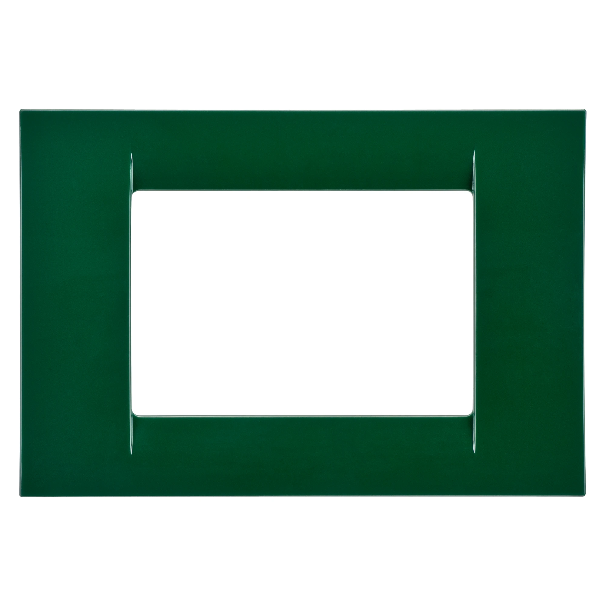 GEWISS GW22153 VIRNA PLATE - IN TECHNOPOLYMER GLOSS FINISHING - 3 GANG - RACING GREEN - SYSTEM (img_001) GEWISS GW22153 VIRNA PLATE - IN TECHNOPOLYMER GLOSS FINISHING - 3 GANG - RACING GREEN - SYSTEM (img_001)