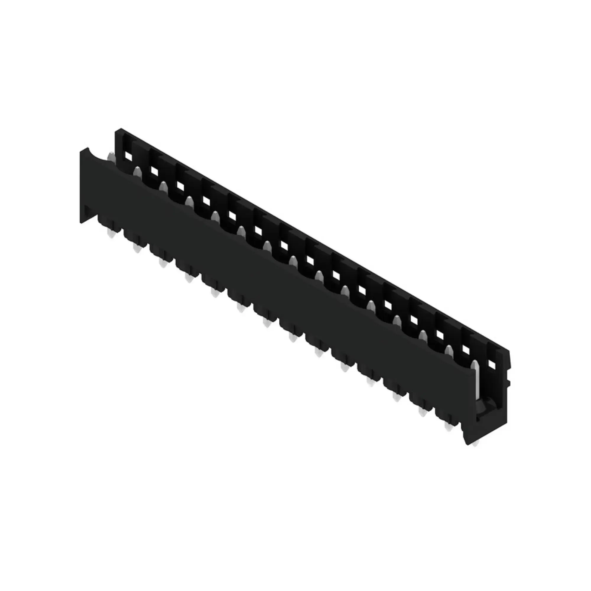 Weidmüller 1148390000 PCB connector (board connection), 320 V, 24 A, Pitch in mm: 5.08, Number of poles: 15, THT solder connection, Box (img_001)