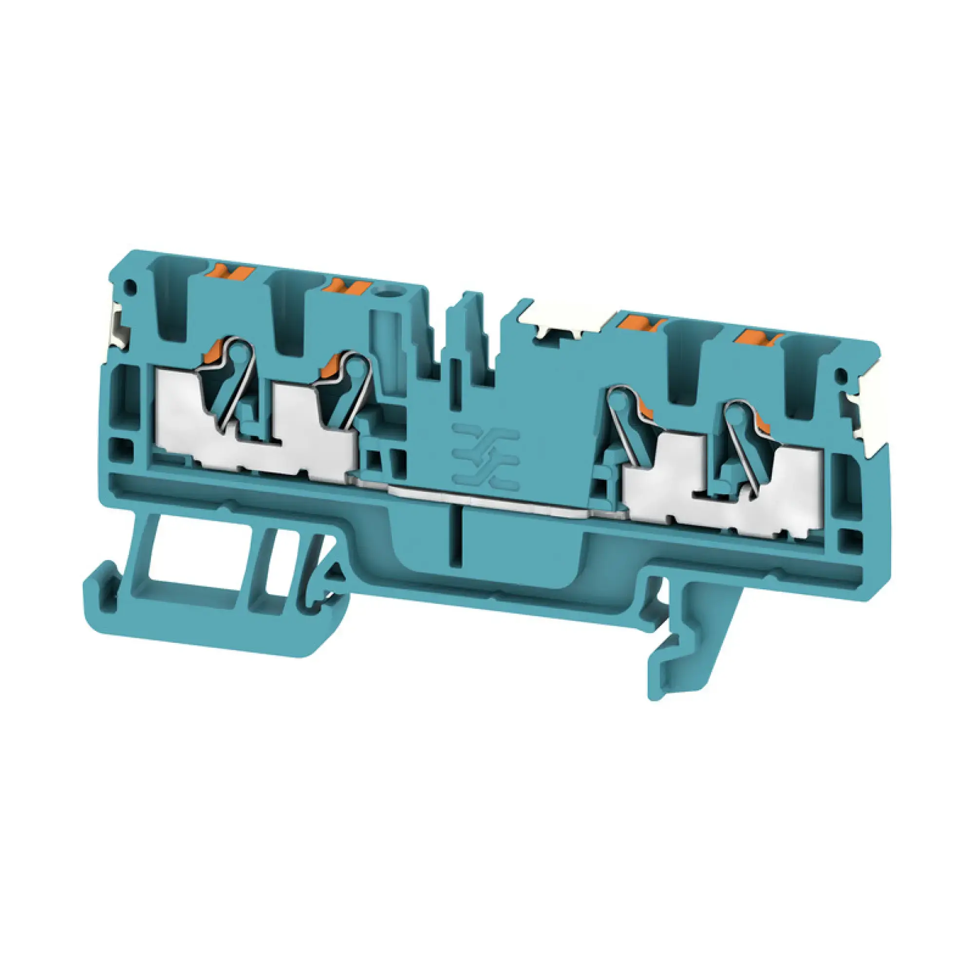 Weidmüller 2674760000 Feed-through terminal block, PUSH IN, blue, 2.5 mm², 24 A, 800 V, Number of connections: 4 (img_001) Weidmüller 2674760000 Feed-through terminal block, PUSH IN, blue, 2.5 mm², 24 A, 800 V, Number of connections: 4 (img_001)