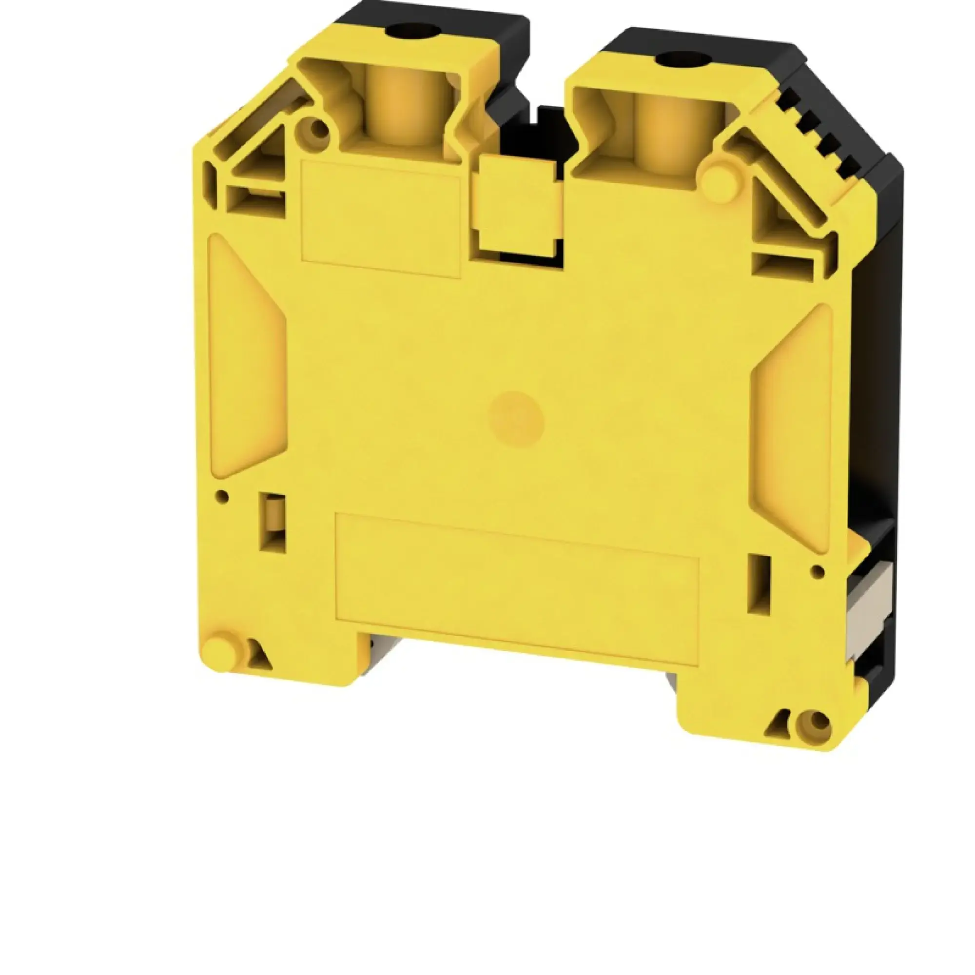 Weidmüller 2000080000 Feed-through terminal block, Screw connection, black/yellow, 50 mm², 150 A, 1000 V, Number of connections: 2 (img_001)