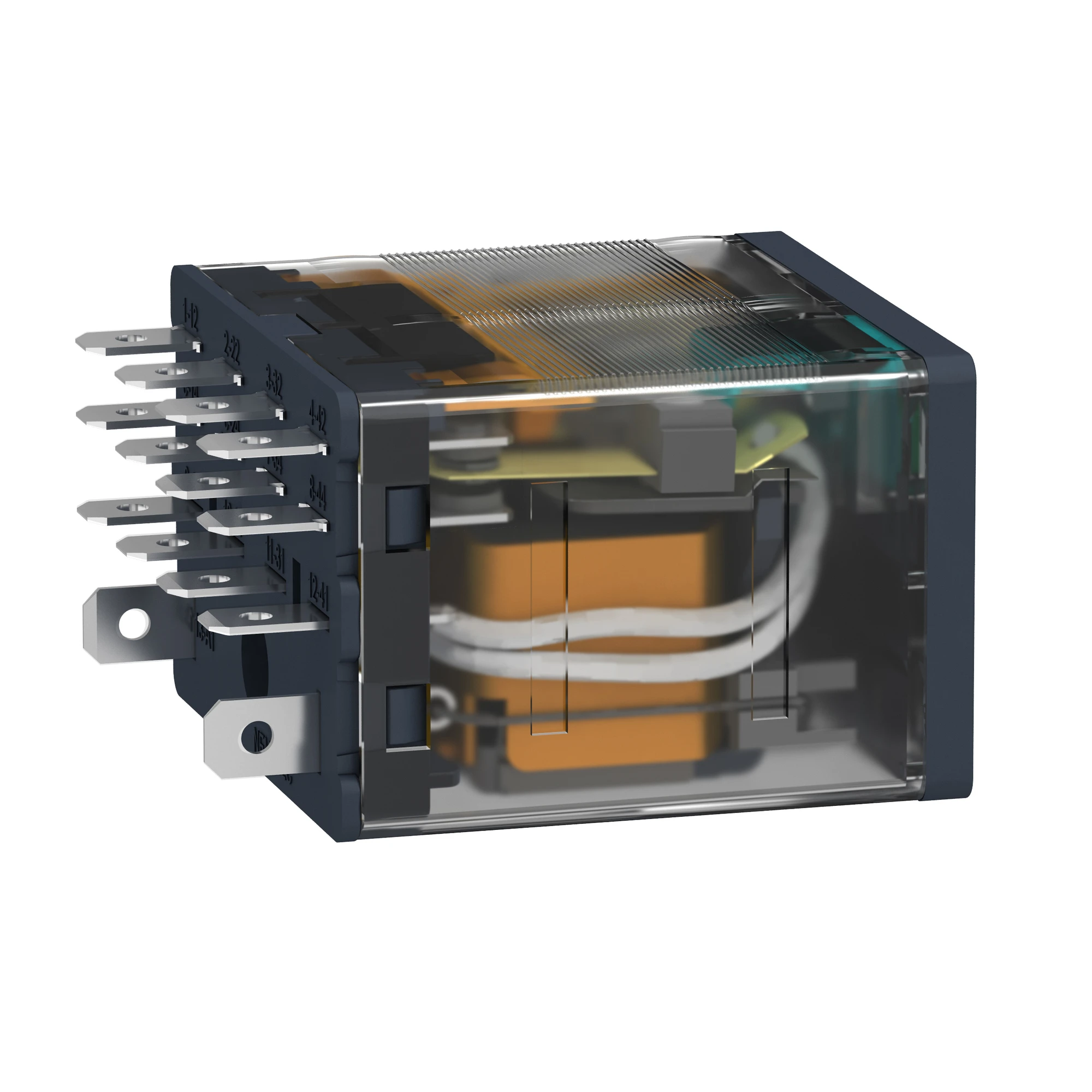 Schneider Electric RPM42JD Power Relay RPM, 4 W, 15 A, 12 VDC, with LED, with Test Button (img_003) Schneider Electric RPM42JD Power Relay RPM, 4 W, 15 A, 12 VDC, with LED, with Test Button (img_003)