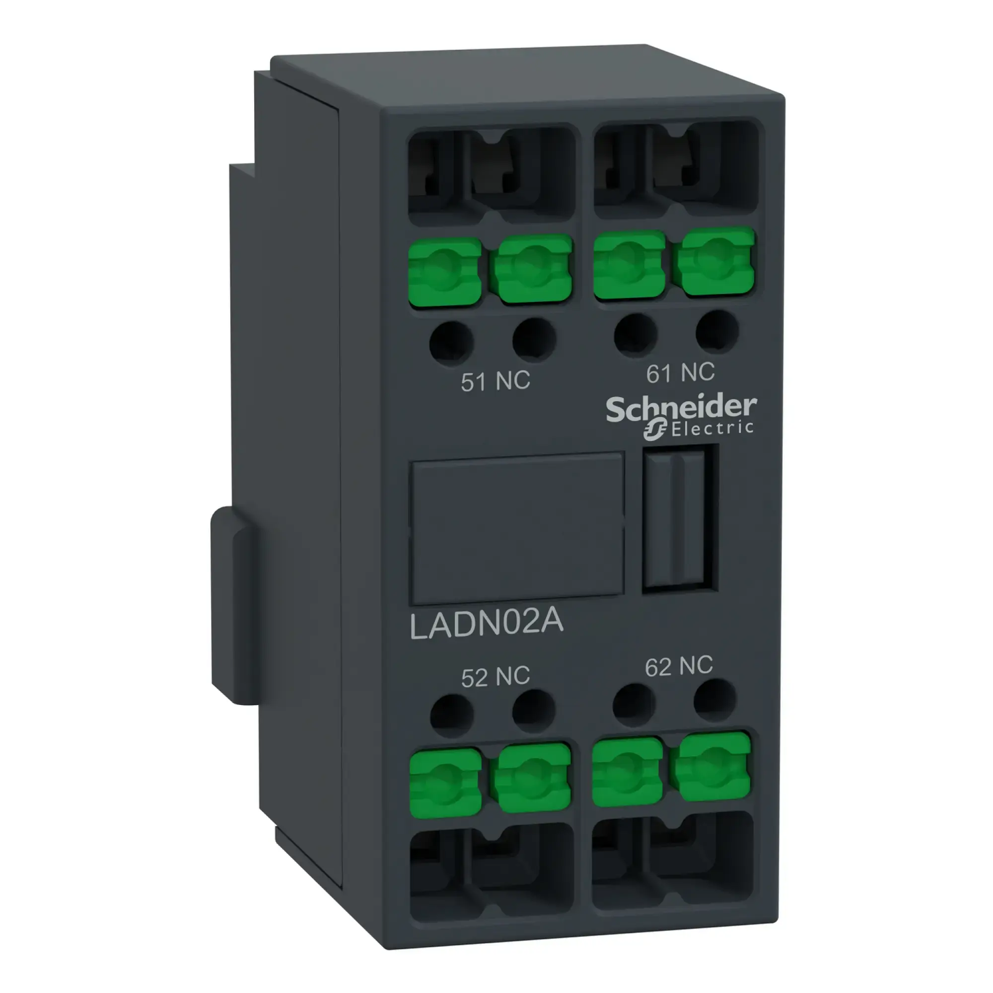 Schneider Electric LADN02A Hilfsschalterblock, 2Ö, SnapIN Anschlussklemmen (img_001) Schneider Electric LADN02A Hilfsschalterblock, 2Ö, SnapIN Anschlussklemmen (img_001)