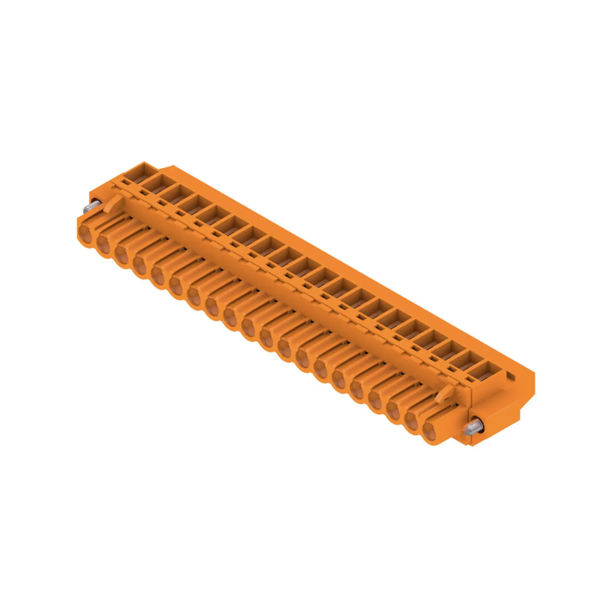 Weidmüller 1949980000 PCB connector (wire connection), 320 V, 23 A, Pitch in mm: 5.08, 4 mm², Number of poles: 20, Clamping yoke connection, Box (img_001)