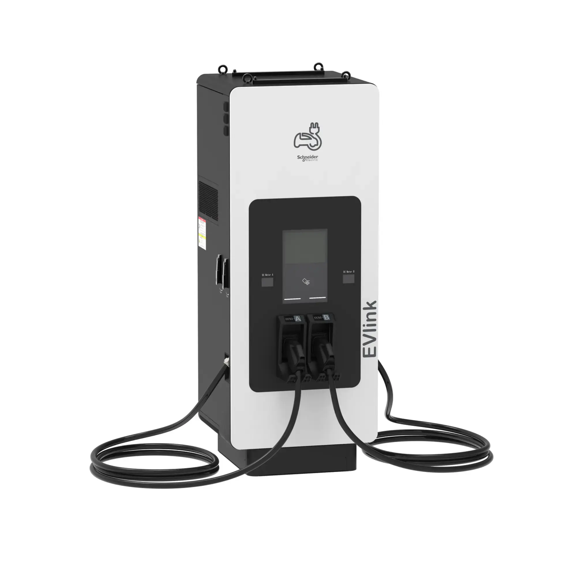 Schneider Electric EVD1S150TBBC7 Pro DC Ladestation 150kW, 2xCCS2 7,5m, 4G, ISO15118, IK10, IP55, C4, Display (img_002)