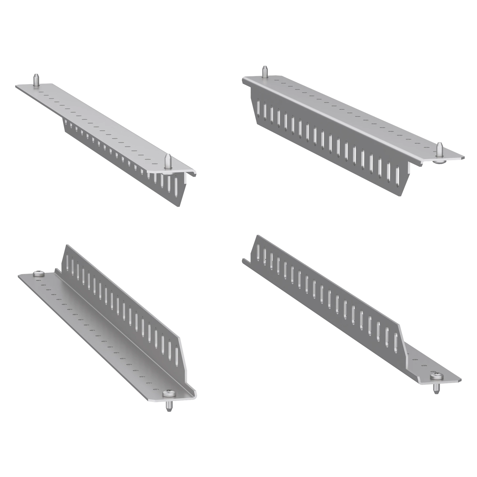 Schneider Electric NSYRCKS6 Spacial SF brackets for 19" fixed frame, load capacity 400 kg, 600mm, PU: 4 pieces (img_001)