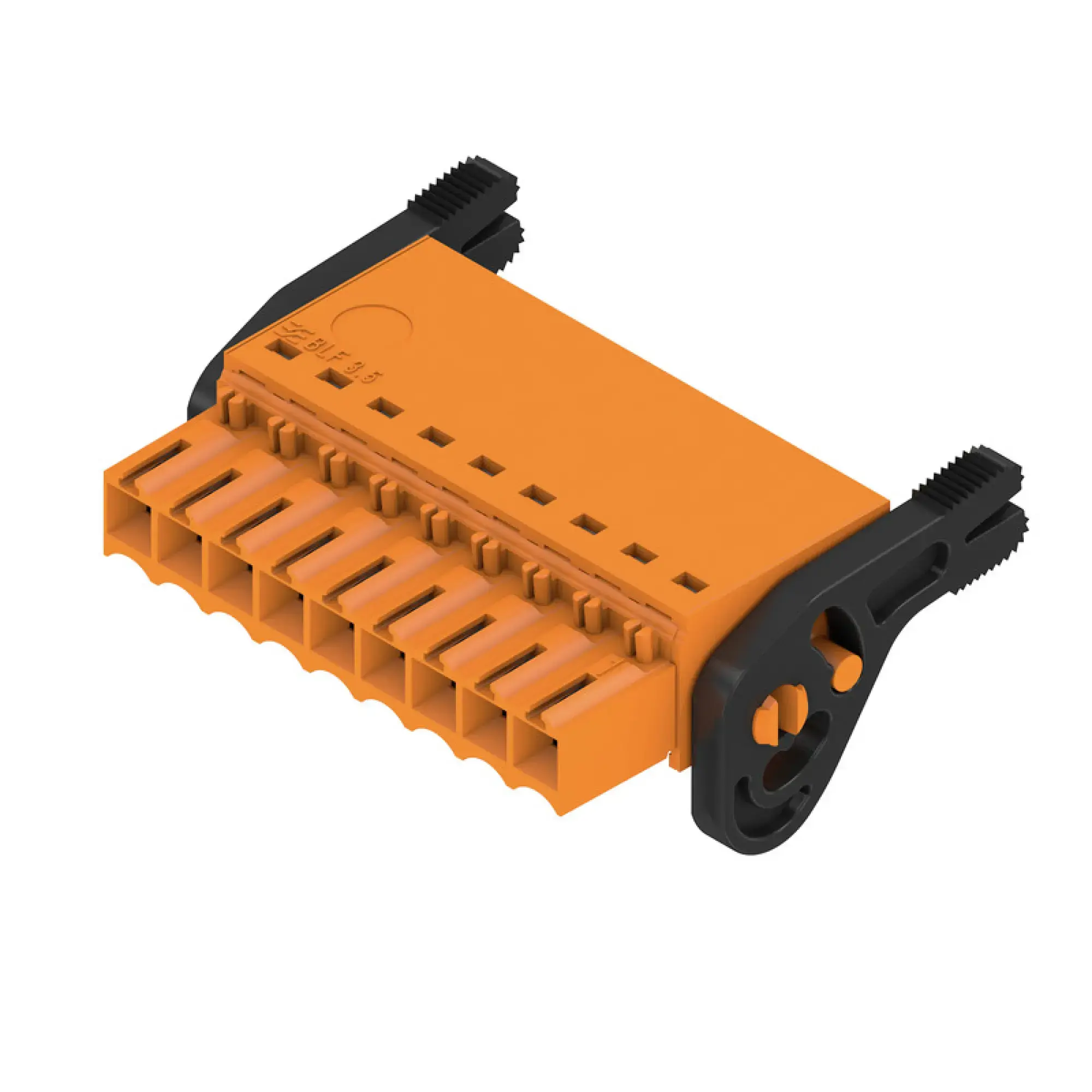 Weidmüller 2460020000 PCB connector (wire connection), 160 V, 17.5 A, Pitch in mm: 3.50, 1.5 mm², Number of poles: 9, PUSH IN with actuator, Box (img_001)