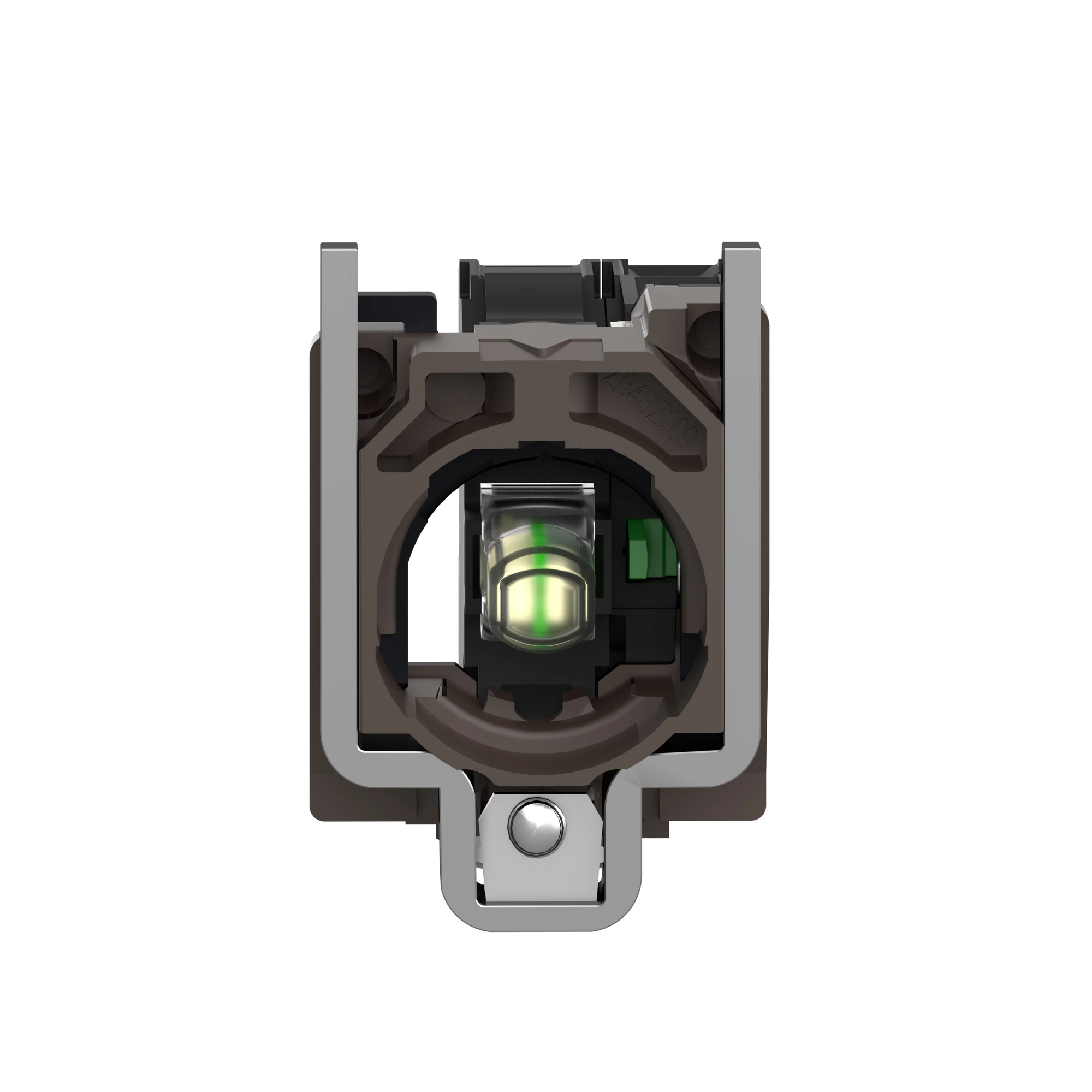 Schneider Electric ZB4BW0B11 Auxiliary contact block with mounting flange, Harmony XB4, metal, white, universal LED, 1NO, 24V ACDC (img_004) Schneider Electric ZB4BW0B11 Auxiliary contact block with mounting flange, Harmony XB4, metal, white, universal LED, 1NO, 24V ACDC (img_004)