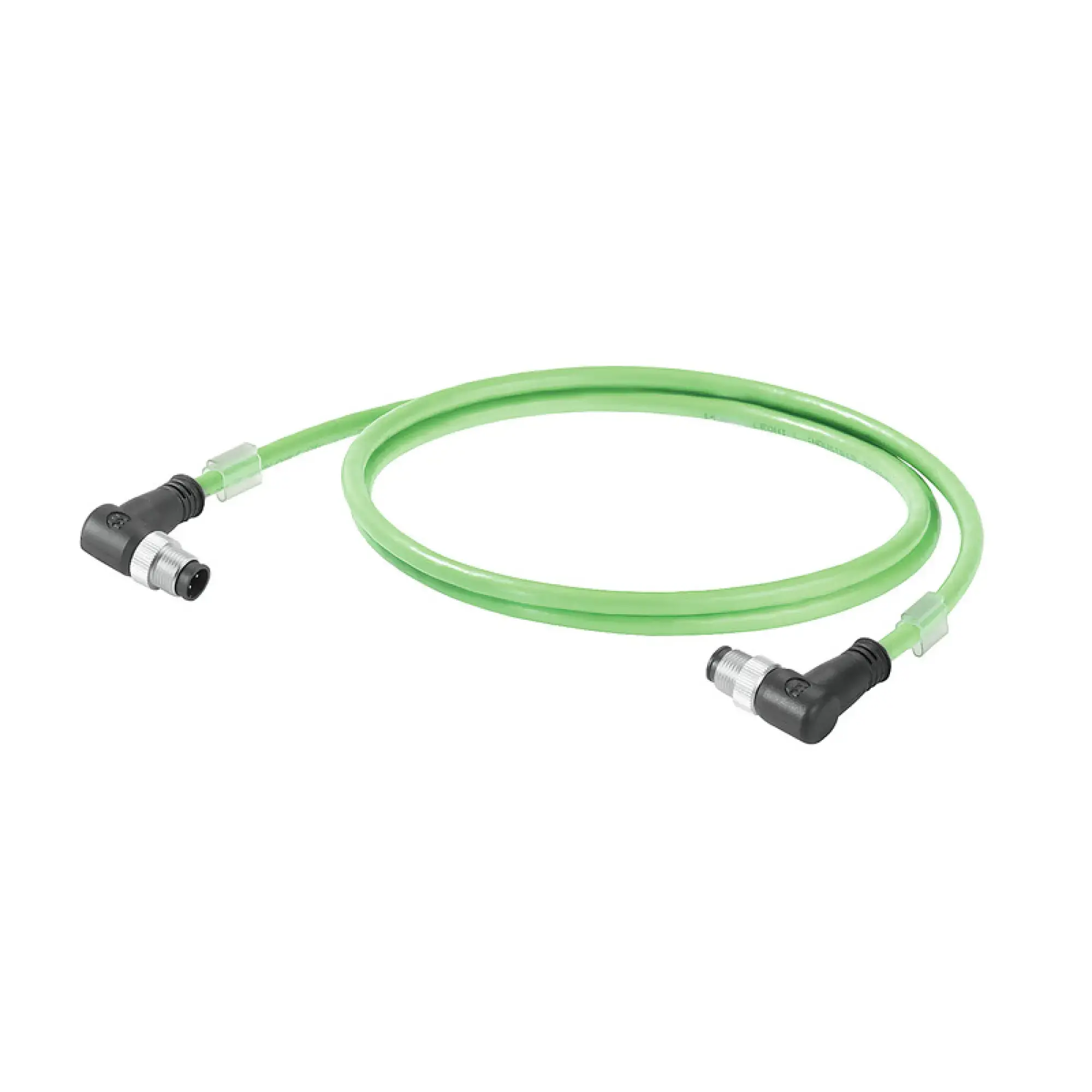 Weidmüller 3139400000 PROFINET Cable (assembled), M12 D-code – IP 67 angled pin, M12 D-code – IP 67 angled pin, Number of poles: 4, Length: 0.16 m IE-C5DD4UG016CMCAMCA-E (img_001)