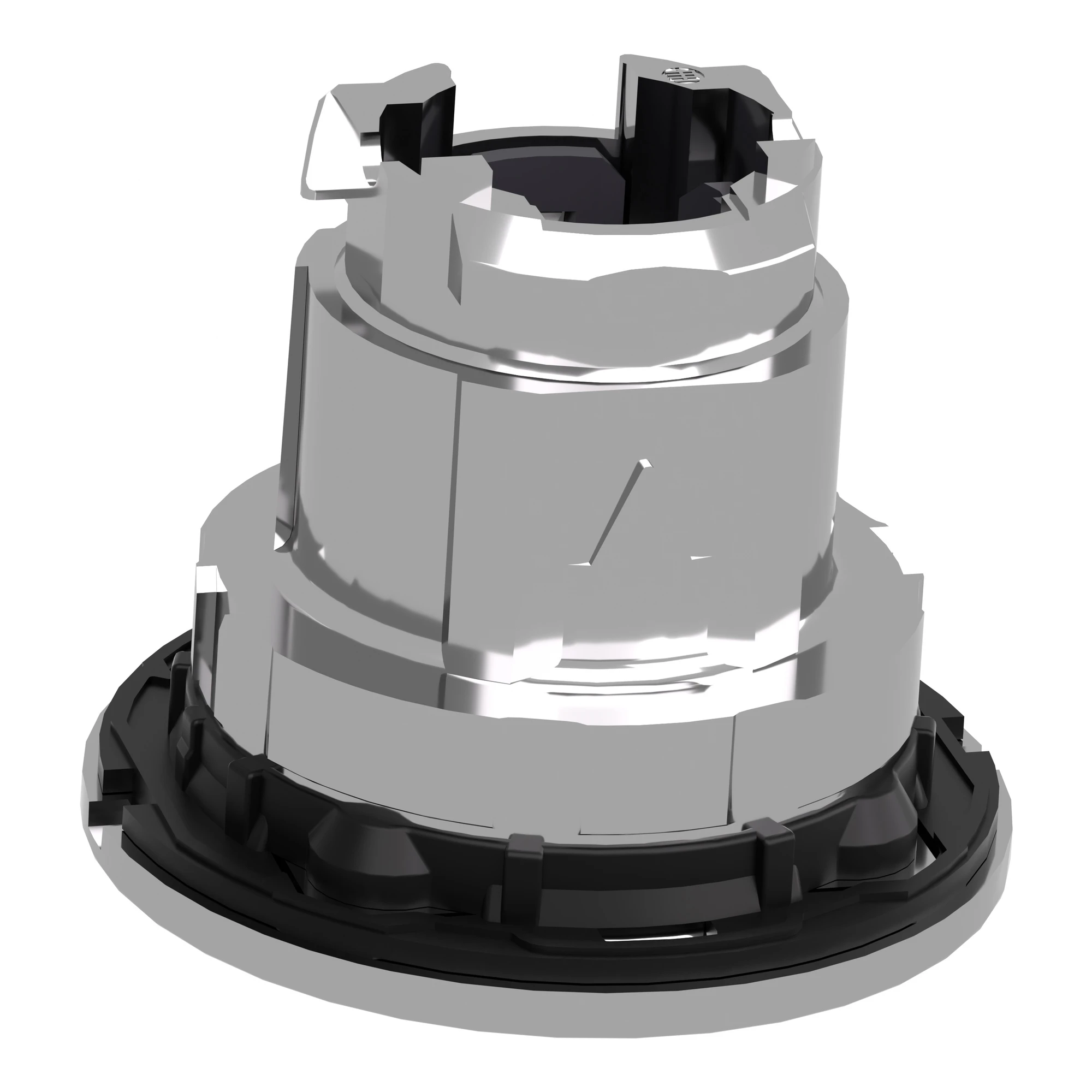 Schneider Electric ZB4FH63 Illuminated push-button, front element, Harmony XB4F, metal, 30mm, blue, protruding, for universal LED, latching (img_007)