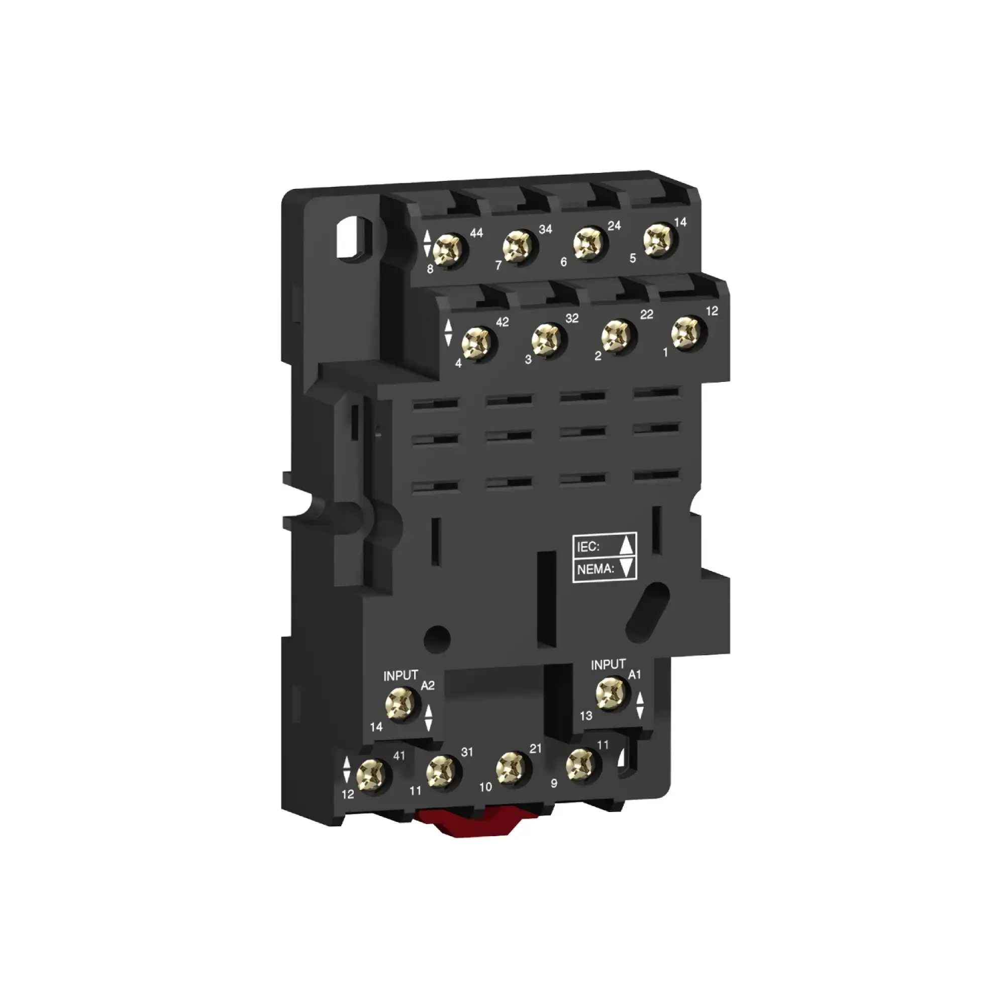 Schneider Electric RPZF4 Socket for power relay RPM4, combined arrangement, screw terminal (img_003)