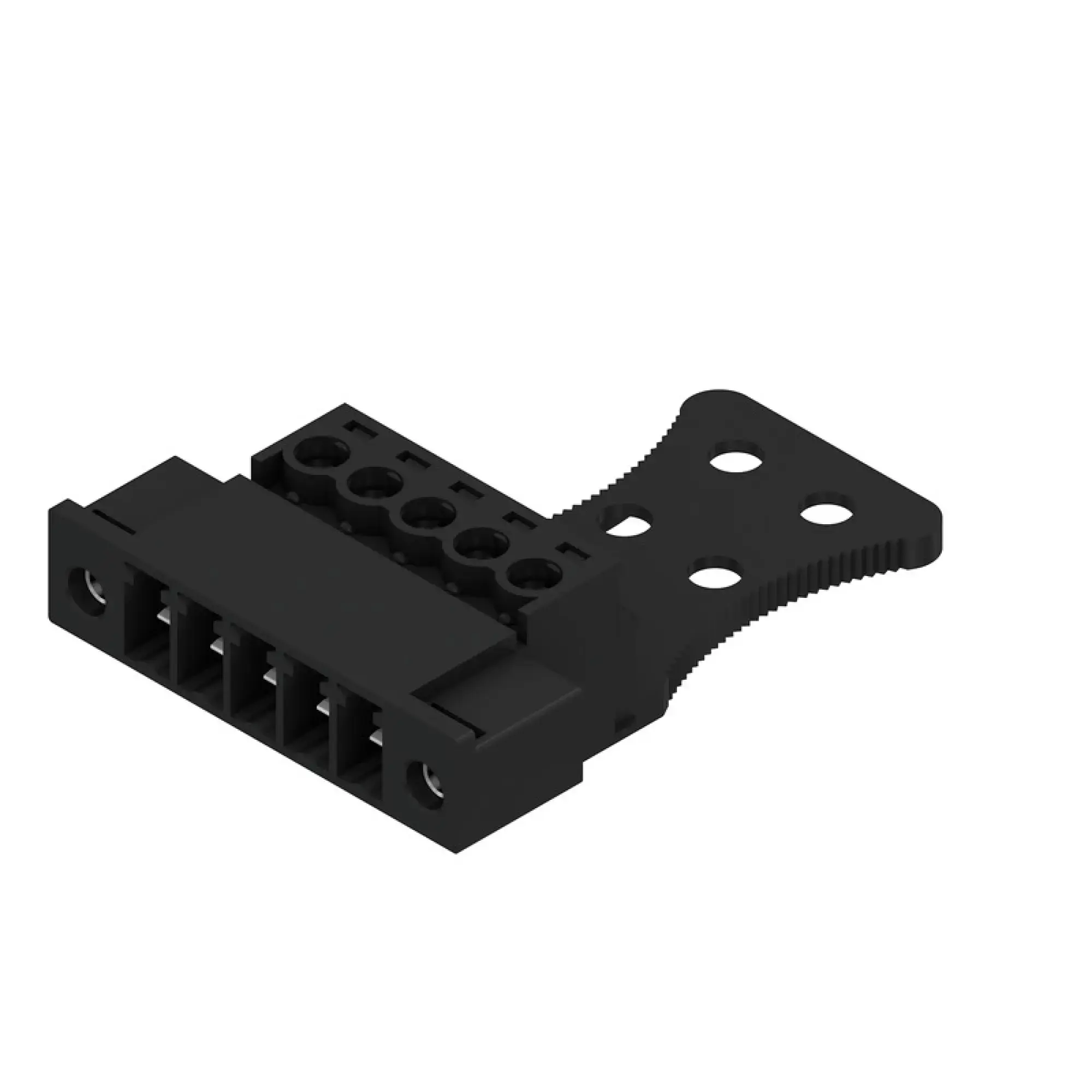 Weidmüller 1071790000 PCB connector (wire connection), 160 V, 17.5 A, Pitch in mm: 3.81, 1.5 mm², Number of poles: 5, Clamping yoke connection, Box (img_001)