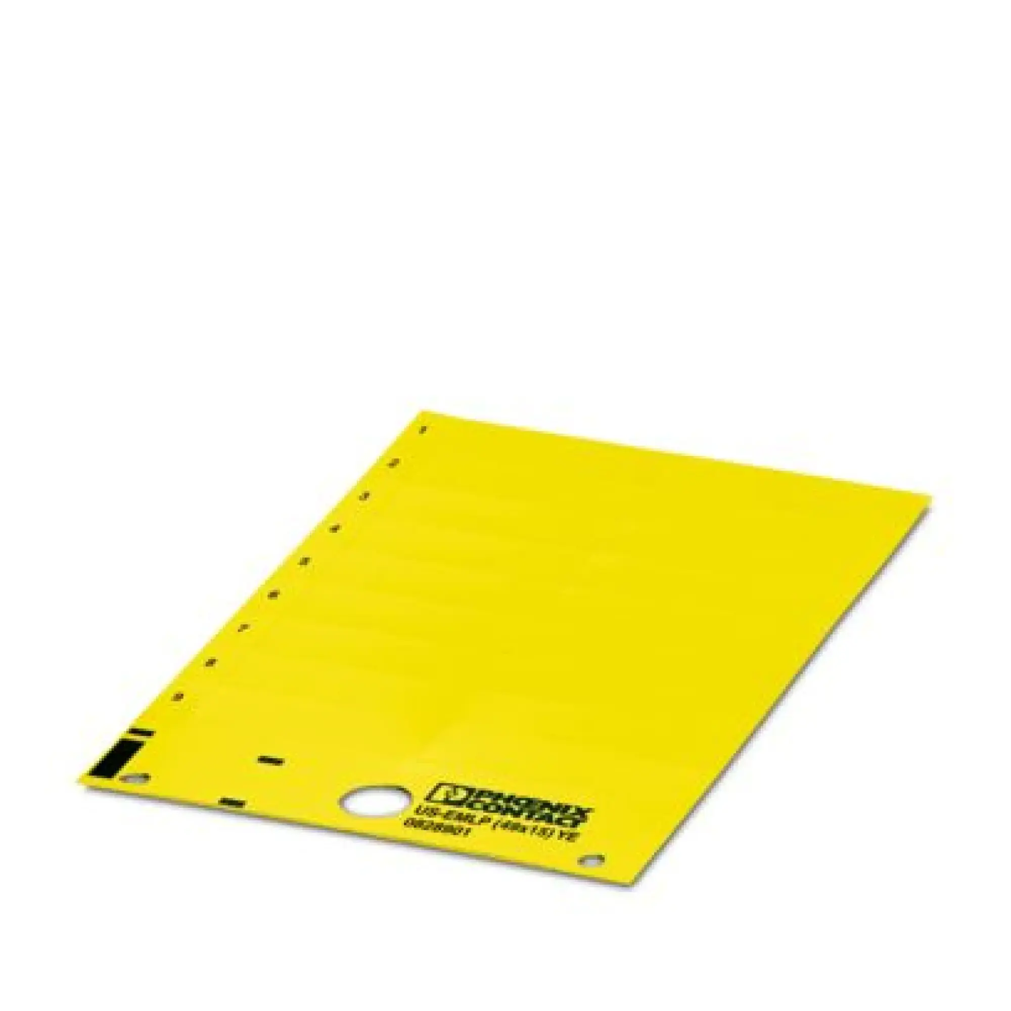 Phoenix Contact 0830110 Plastic label US-EMLP (49X15) YE CUS (img_001)