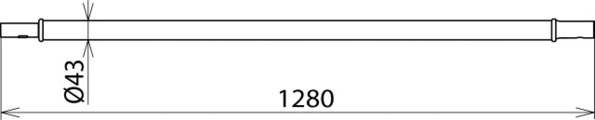Dehn 766466 Extension handle with plug-in coupling D 43mm L 1280mm (img_004) Dehn 766466 Extension handle with plug-in coupling D 43mm L 1280mm (img_004)
