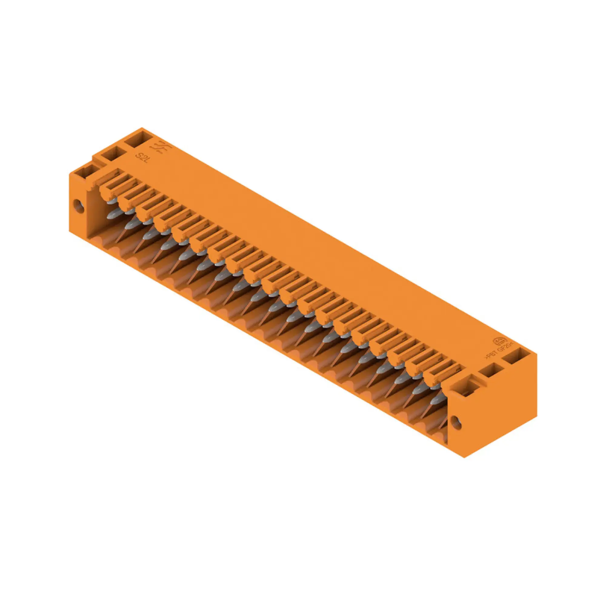 Weidmüller 2559420000 PCB connector (board connection), 125 V, 10 A, Pitch in mm: 3.50, Number of poles: 40, THT solder connection, Box (img_001)