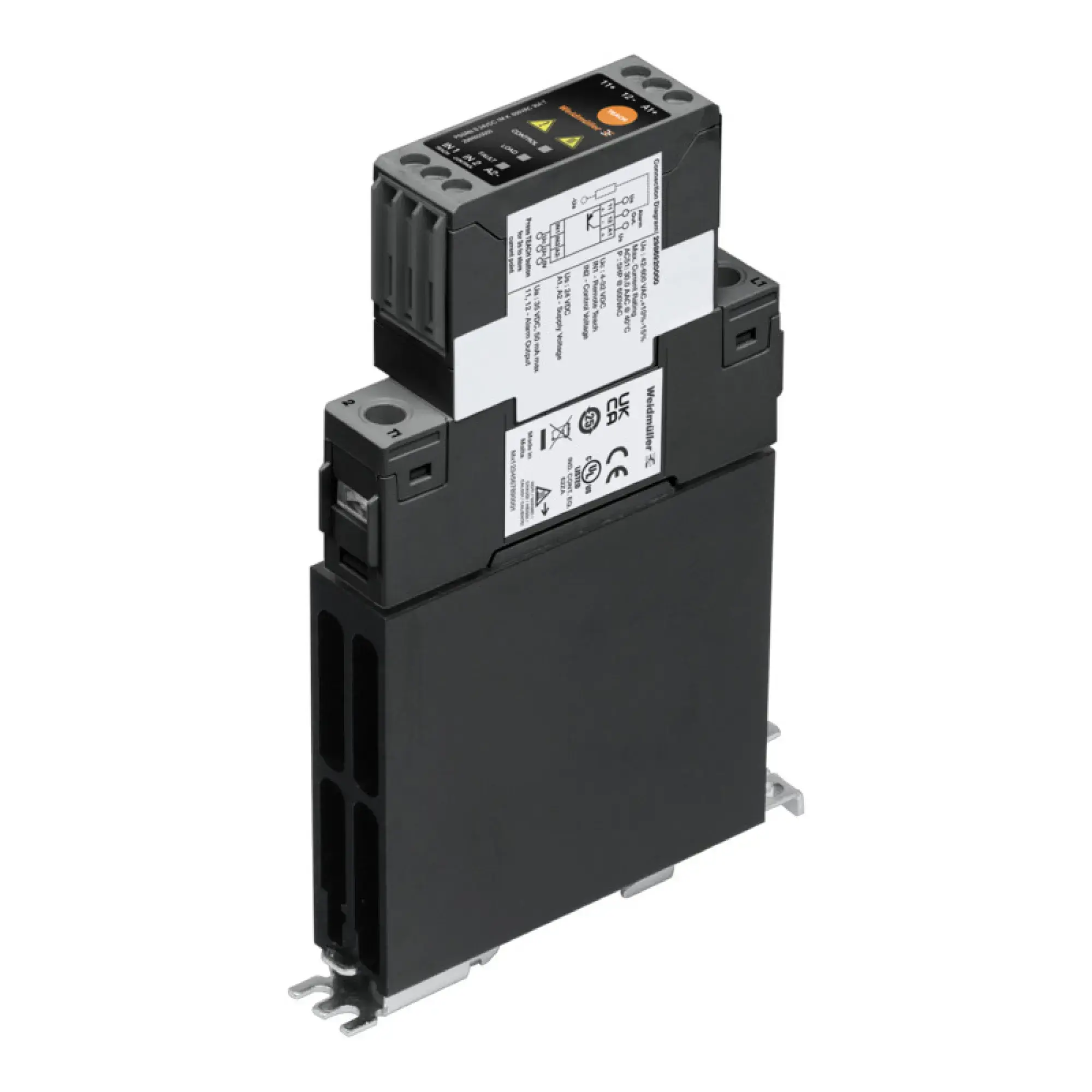 Weidmüller 2986920000 Solid state contactor, 4…32 V DC, 42…600 V AC +10% -15%, Continuous current: 30 A (img_001) Weidmüller 2986920000 Solid state contactor, 4…32 V DC, 42…600 V AC +10% -15%, Continuous current: 30 A (img_001)