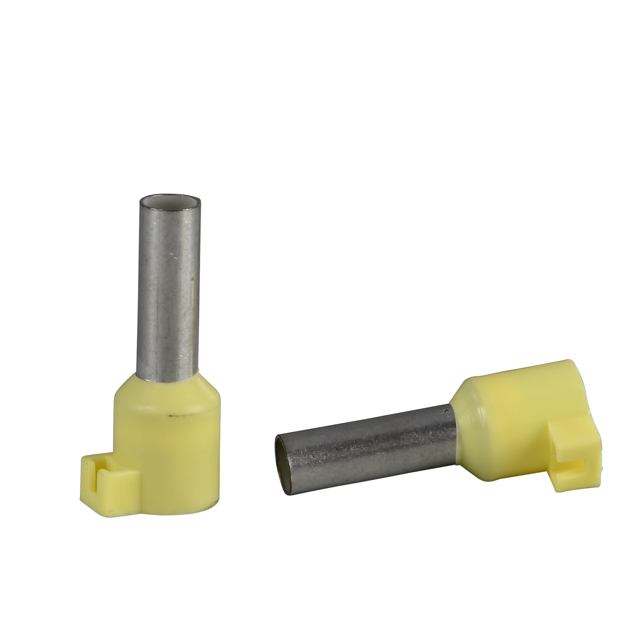 Schneider Electric DZ5CA062D Wire end ferrules with clip for labeling flag, standard version, 6mm2, green (img_001) Schneider Electric DZ5CA062D Wire end ferrules with clip for labeling flag, standard version, 6mm2, green (img_001)