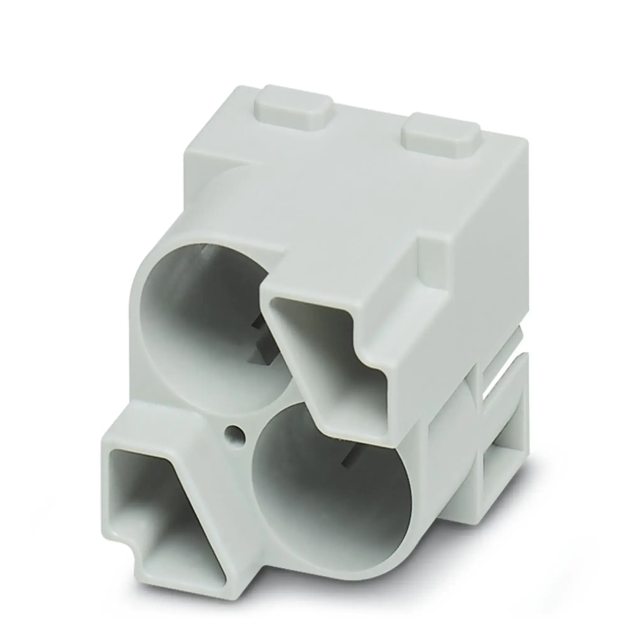 Weidmüller 2748560000 Module insert for industrial connector, 50 V, 10 A, Number of poles: 2, Crimp connection, Male, Required plug-in slots: 2 (img_001)