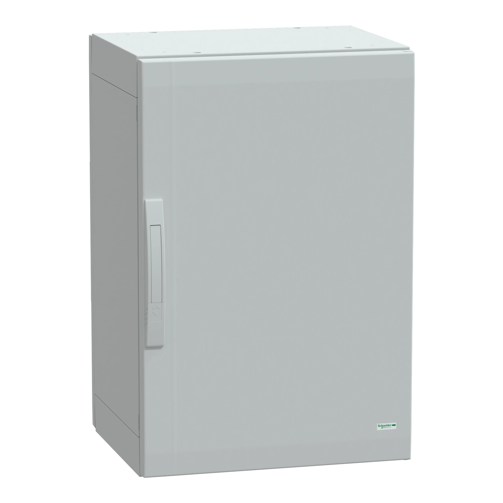 Schneider Electric NSYPLA754G Polyester enclosure floor standing PLA completely sealed 750x500x420mm IP65, full doors (img_001)
