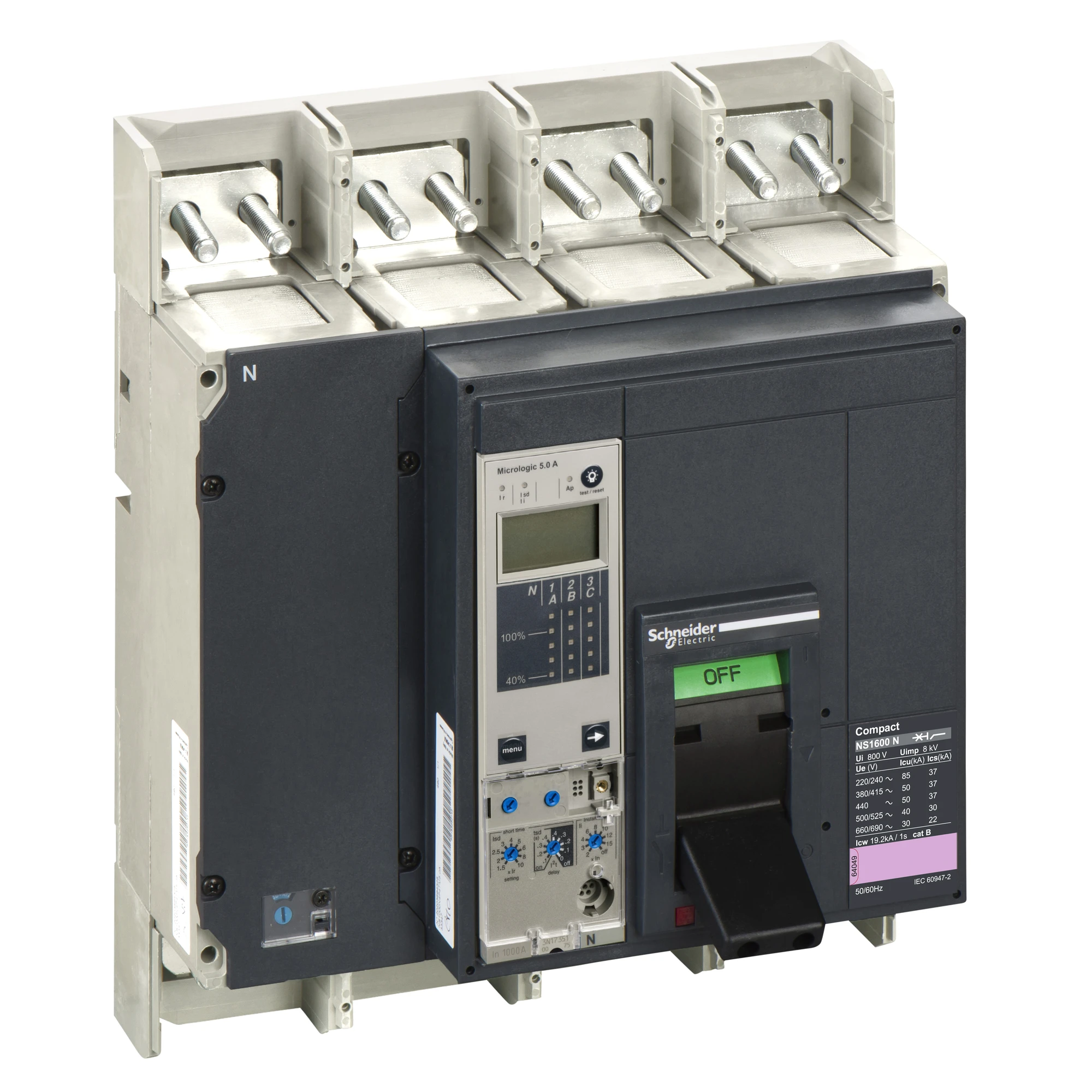 Schneider Electric 33415 Compact NS1600H, 4P, 1600A, max. switching capacity 70kA (img_001) Schneider Electric 33415 Compact NS1600H, 4P, 1600A, max. switching capacity 70kA (img_001)