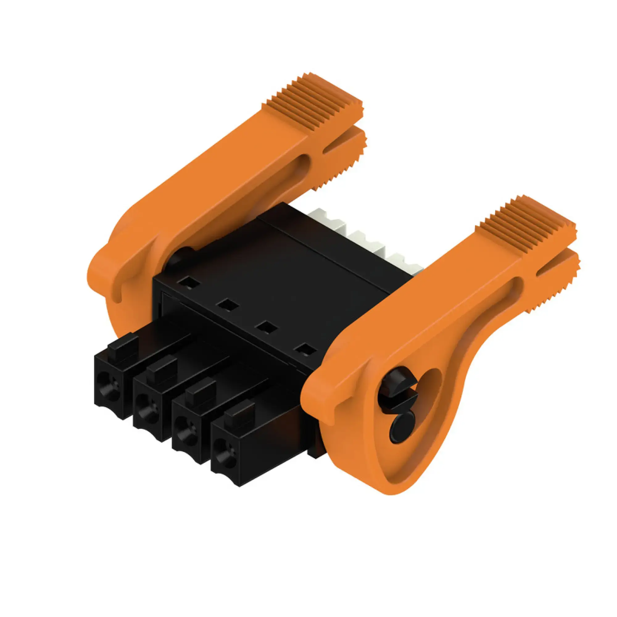 Weidmüller 2442790000 PCB connector (wire connection), 160 V, 17.5 A, Pitch in mm: 3.81, 1.5 mm², Number of poles: 4, PUSH IN with actuator, Box (img_001)