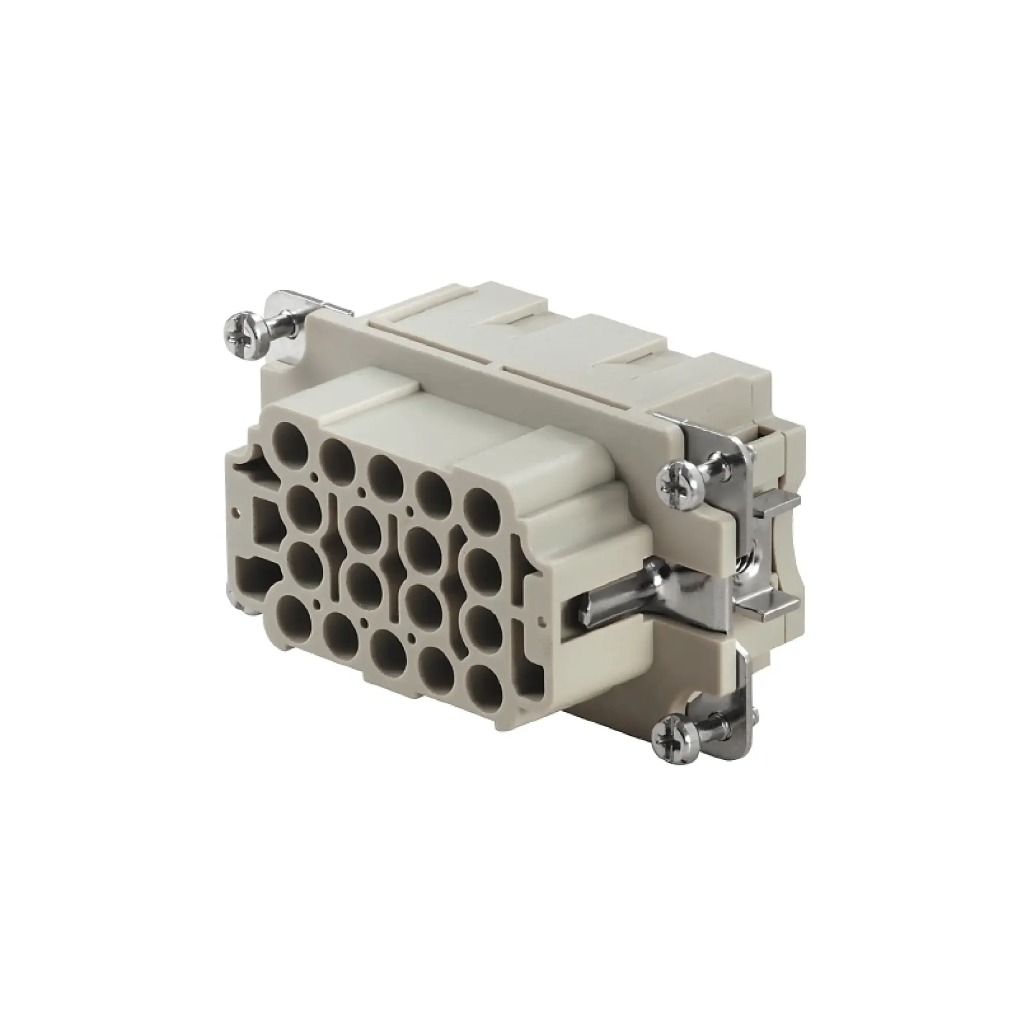 Weidmüller 1826820000 Contact insert (industry plug-in connectors), Female, 500 V, 16 A, Number of poles: 18, Crimp connection, Size: 4 (img_001) Weidmüller 1826820000 Contact insert (industry plug-in connectors), Female, 500 V, 16 A, Number of poles: 18, Crimp connection, Size: 4 (img_001)