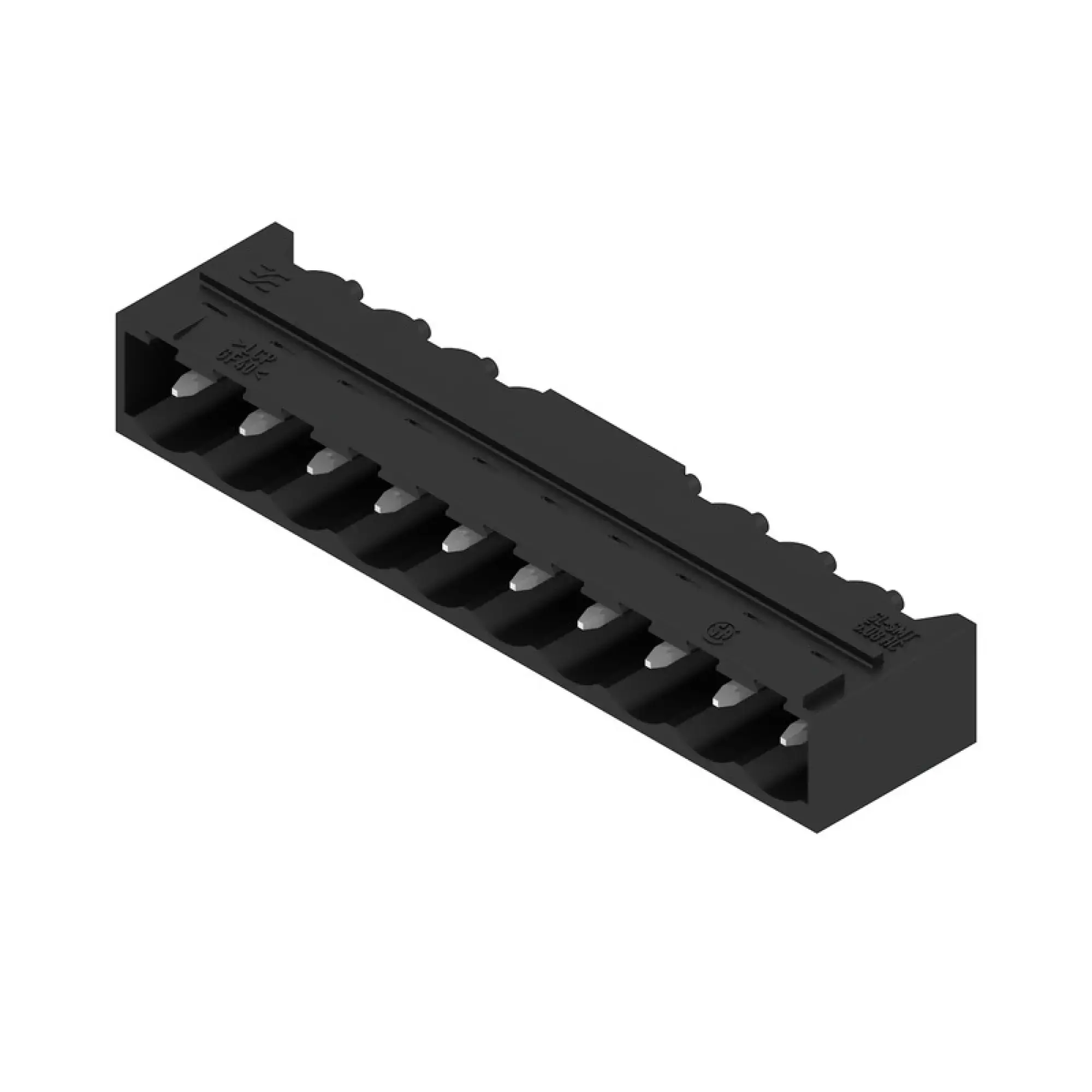 Weidmüller 1780260000 PCB connector (board connection), 320 V, 27.5 A, Pitch in mm: 5.08, Number of poles: 10, THT/THR solder connection, Box (img_001) Weidmüller 1780260000 PCB connector (board connection), 320 V, 27.5 A, Pitch in mm: 5.08, Number of poles: 10, THT/THR solder connection, Box (img_001)