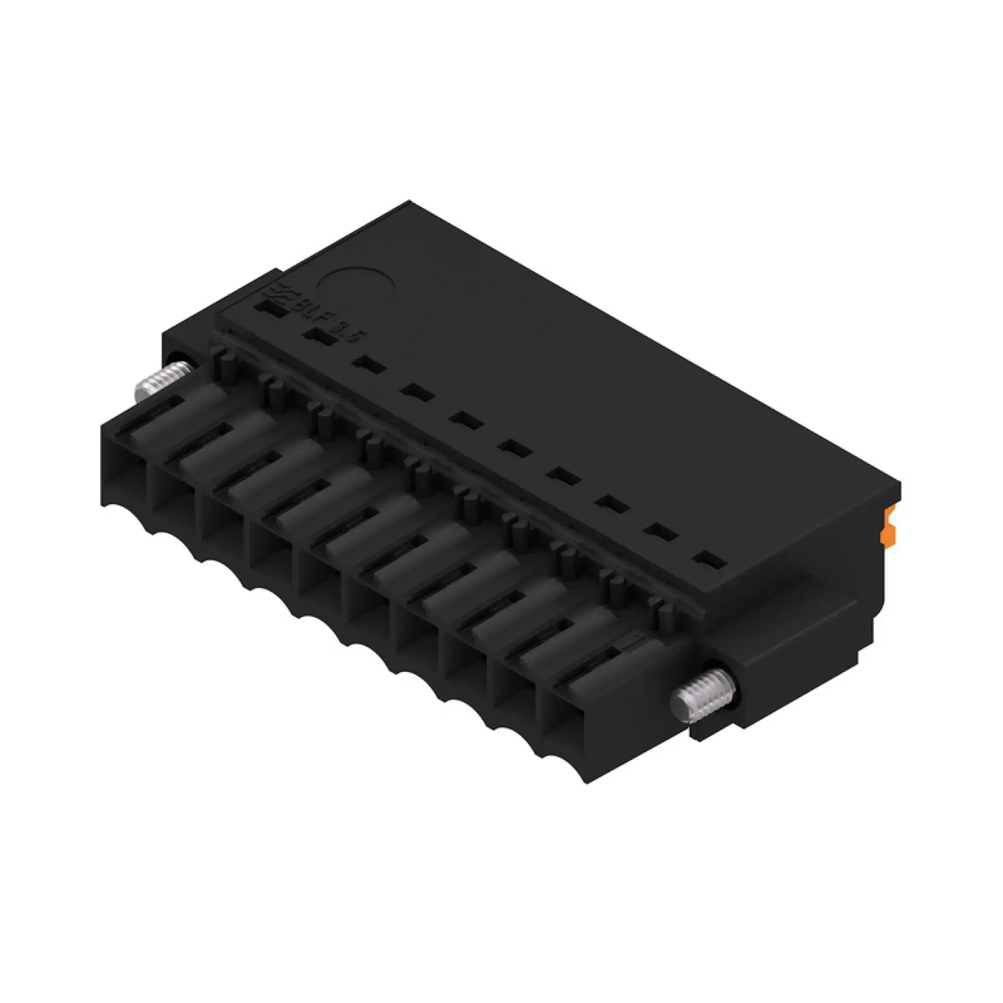 Weidmüller 2459650000 PCB connector (wire connection), 160 V, 17.5 A, Pitch in mm: 3.50, 1.5 mm², Number of poles: 10, PUSH IN with actuator, Box (img_001)