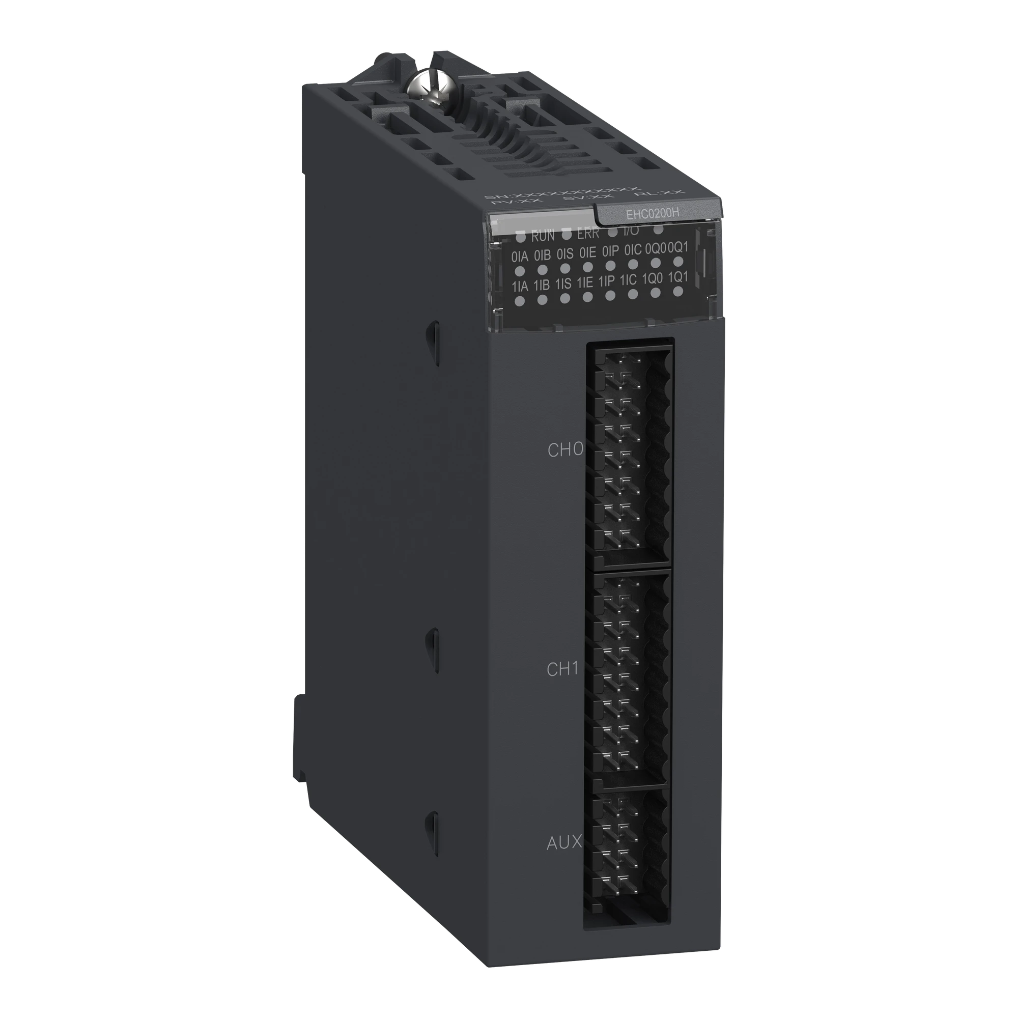 Schneider Electric BMXEHC0200H Modicon X80 I/O Module, High-Speed Counter, 2 Channels with 6 Inputs, 60 kHz, Robust Design (img_001) Schneider Electric BMXEHC0200H Modicon X80 I/O Module, High-Speed Counter, 2 Channels with 6 Inputs, 60 kHz, Robust Design (img_001)
