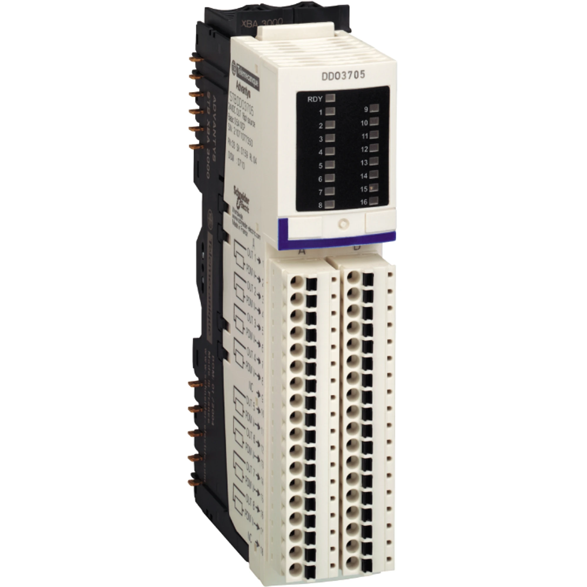 Schneider Electric STBDDO3705KS Basic Digital Output Module Kit STB, 24 V DC, 16A (img_001)