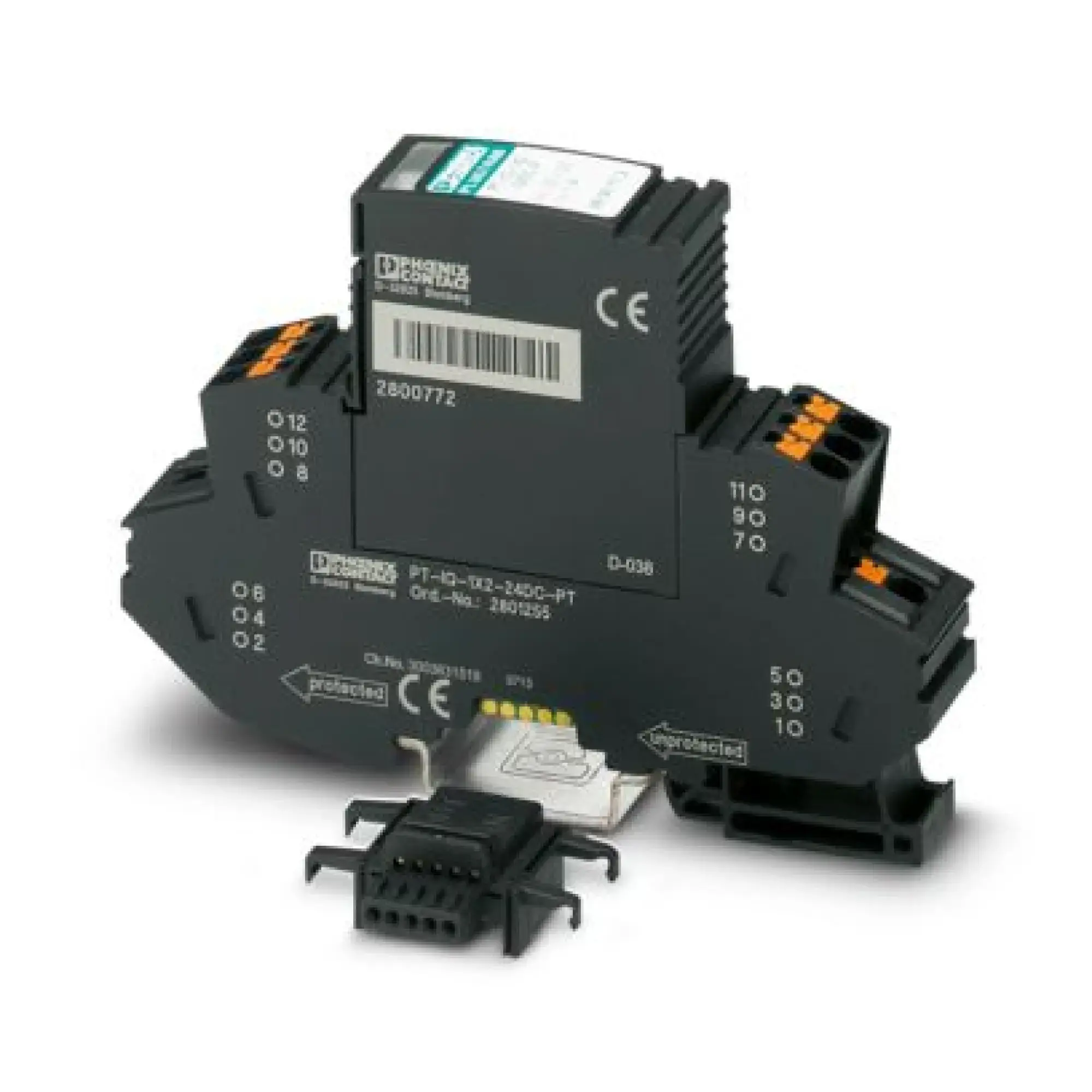 Phoenix Contact 2801255 Surge protection device PT-IQ-1X2-24DC-PT (img_001)