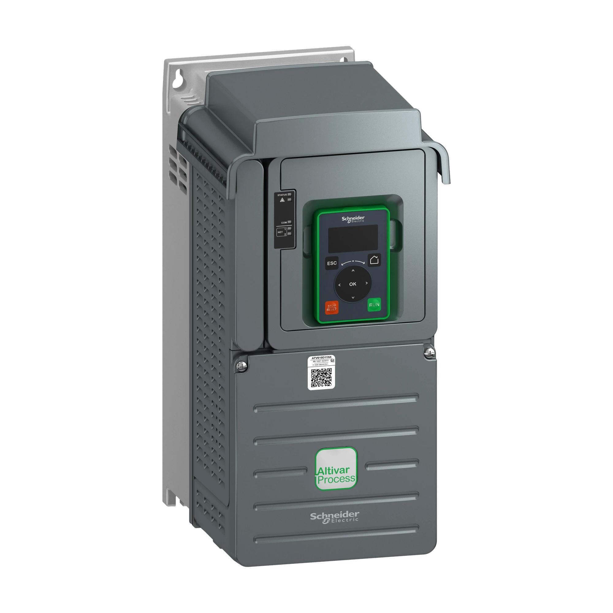 Schneider Electric ATV610D11N4 Frequenzumrichter, Easy Altivar 610, 11kW, 380-460V AC, IP20 (img_001)
